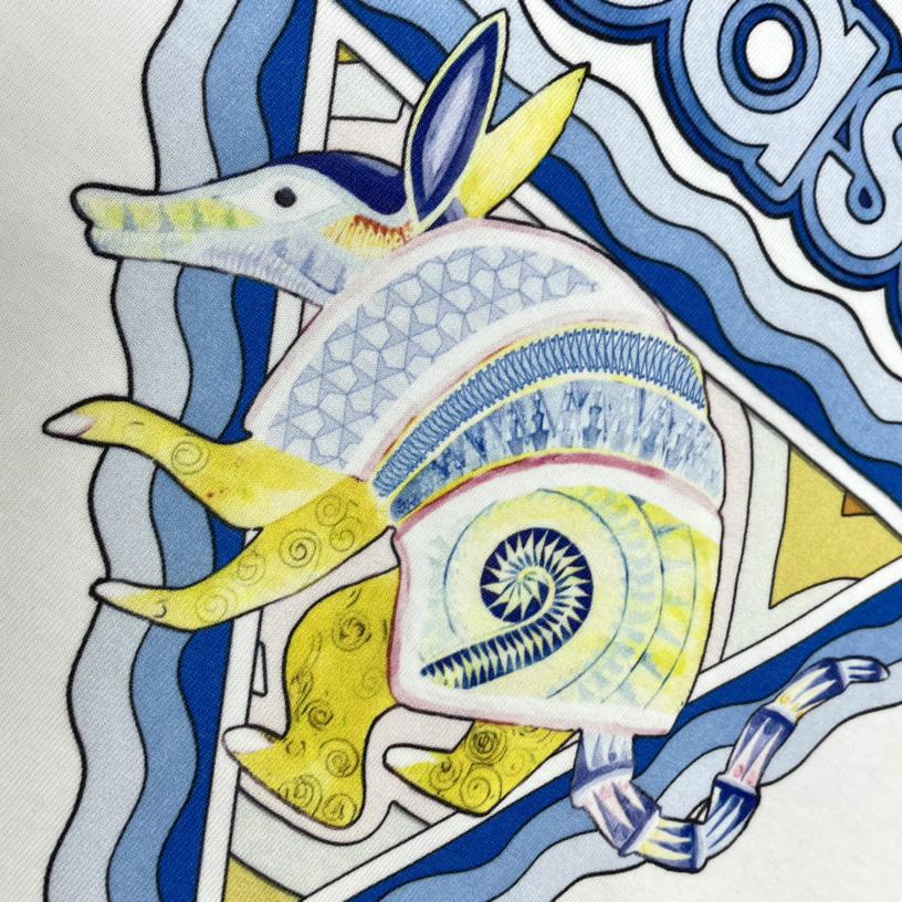 Casablanca White Alebrije Armadillo T-Shirt   c735 - PerfectKickZ