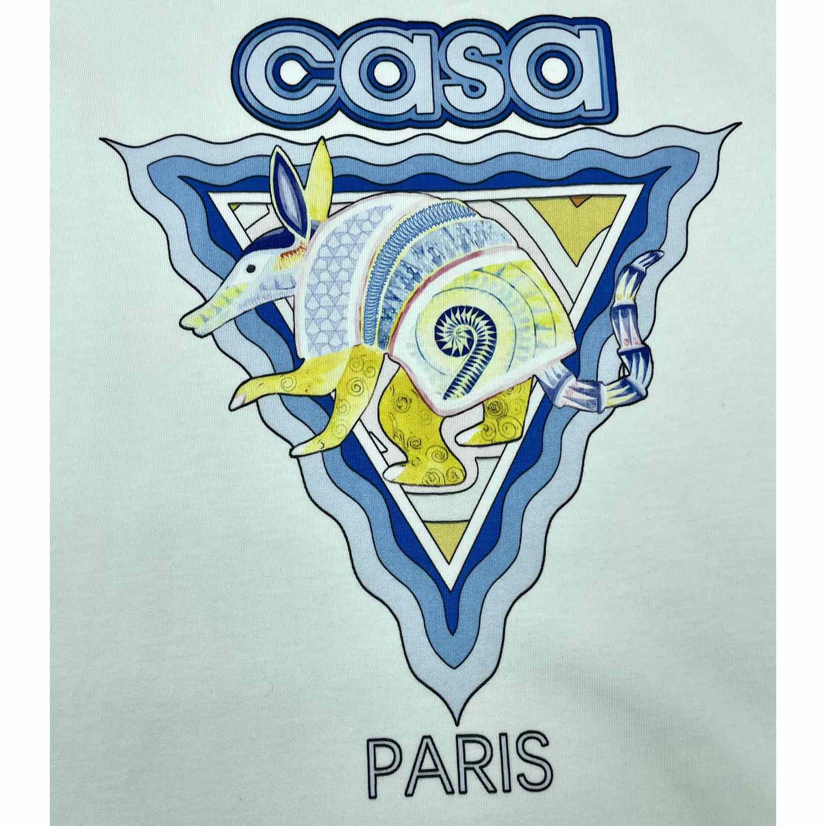 Casablanca White Alebrije Armadillo T-Shirt   c735 - PerfectKickZ