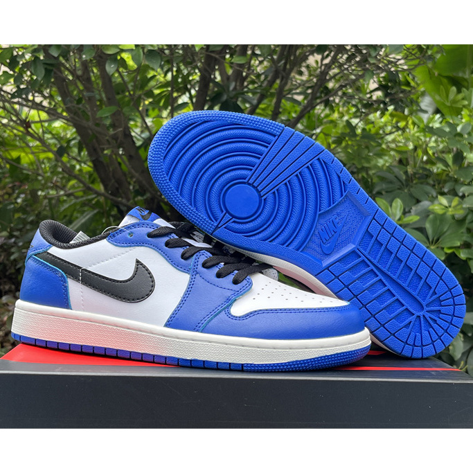 Air Jordan 1 Low OG “Game Royal” Sneaker   CZ0790-140  - PerfectKickZ