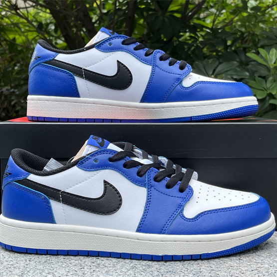 Air Jordan 1 Low OG “Game Royal” Sneaker   CZ0790-140  - PerfectKickZ