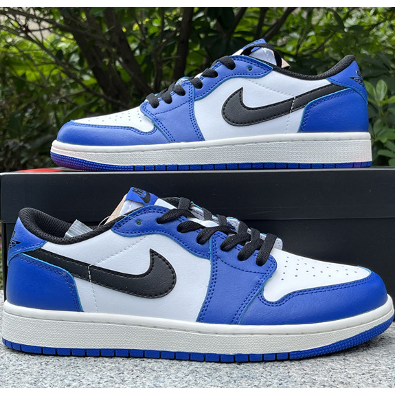 Air Jordan 1 Low OG “Game Royal” Sneaker   CZ0790-140  - PerfectKickZ