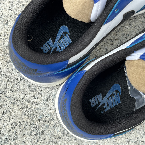 Air Jordan 1 Low OG “Game Royal” Sneaker   CZ0790-140  - PerfectKickZ