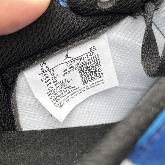 Air Jordan 1 Low OG “Game Royal” Sneaker   CZ0790-140  - PerfectKickZ