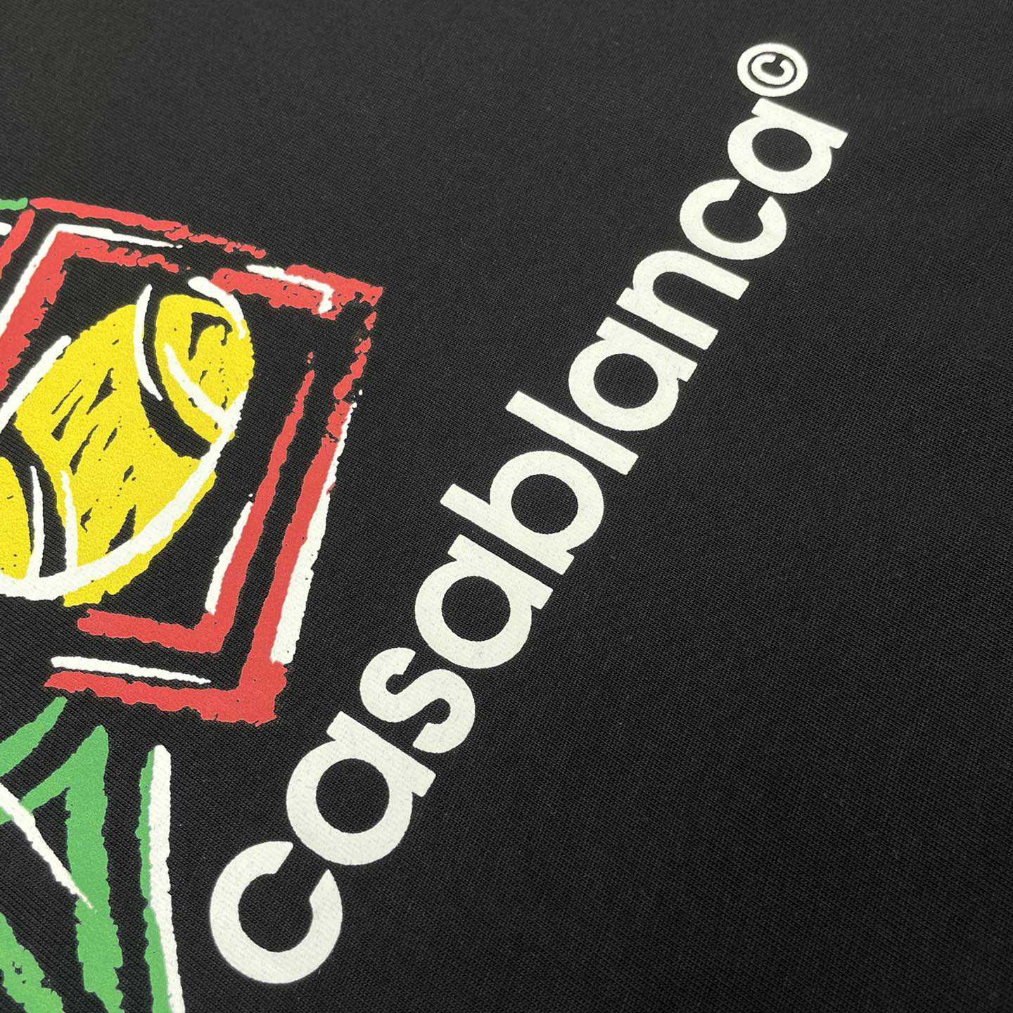 Casablanca Croquis De Tennis Screen Printed T-shirt   C899 - PerfectKickZ