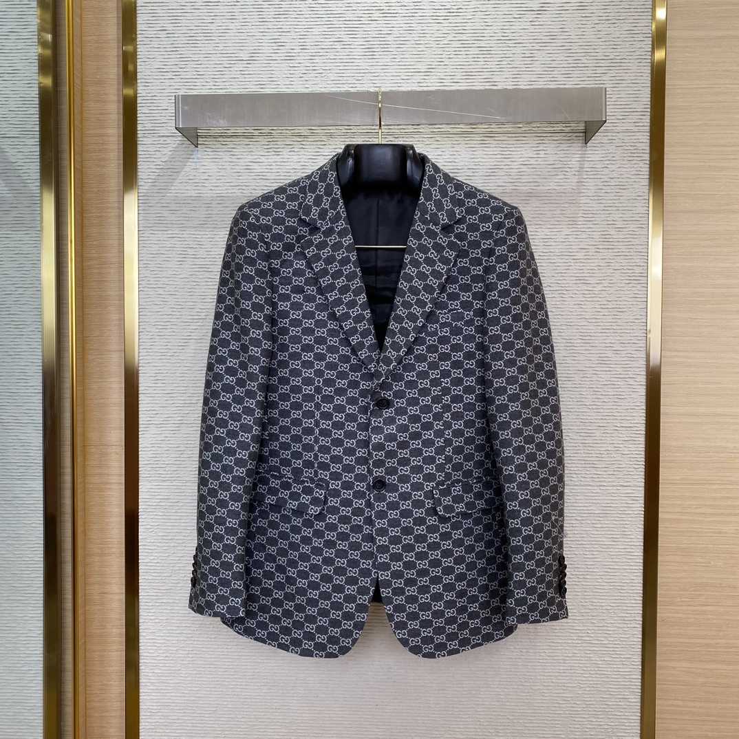 Gucci GG Flannel Jacket - PerfectKickZ