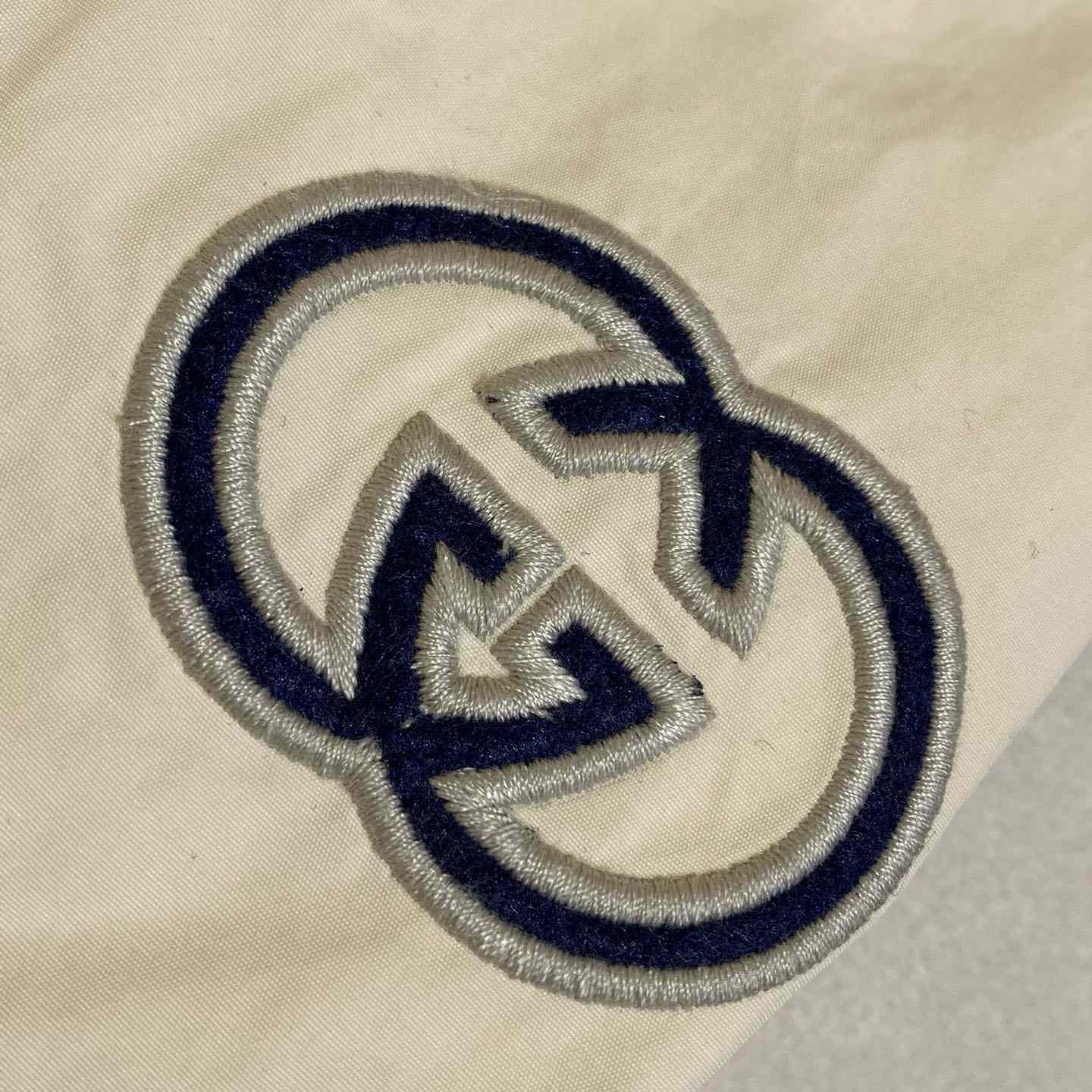 Gucci Cotton Nylon Jacket With Patch - PerfectKickZ