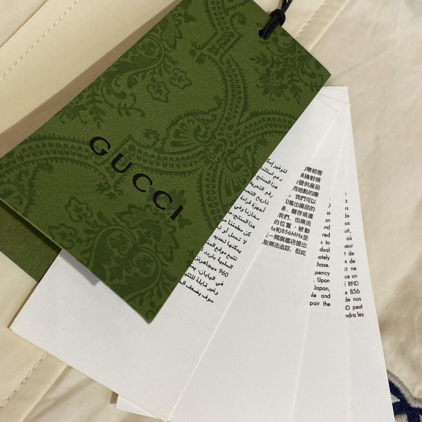 Gucci Cotton Nylon Jacket With Patch - PerfectKickZ
