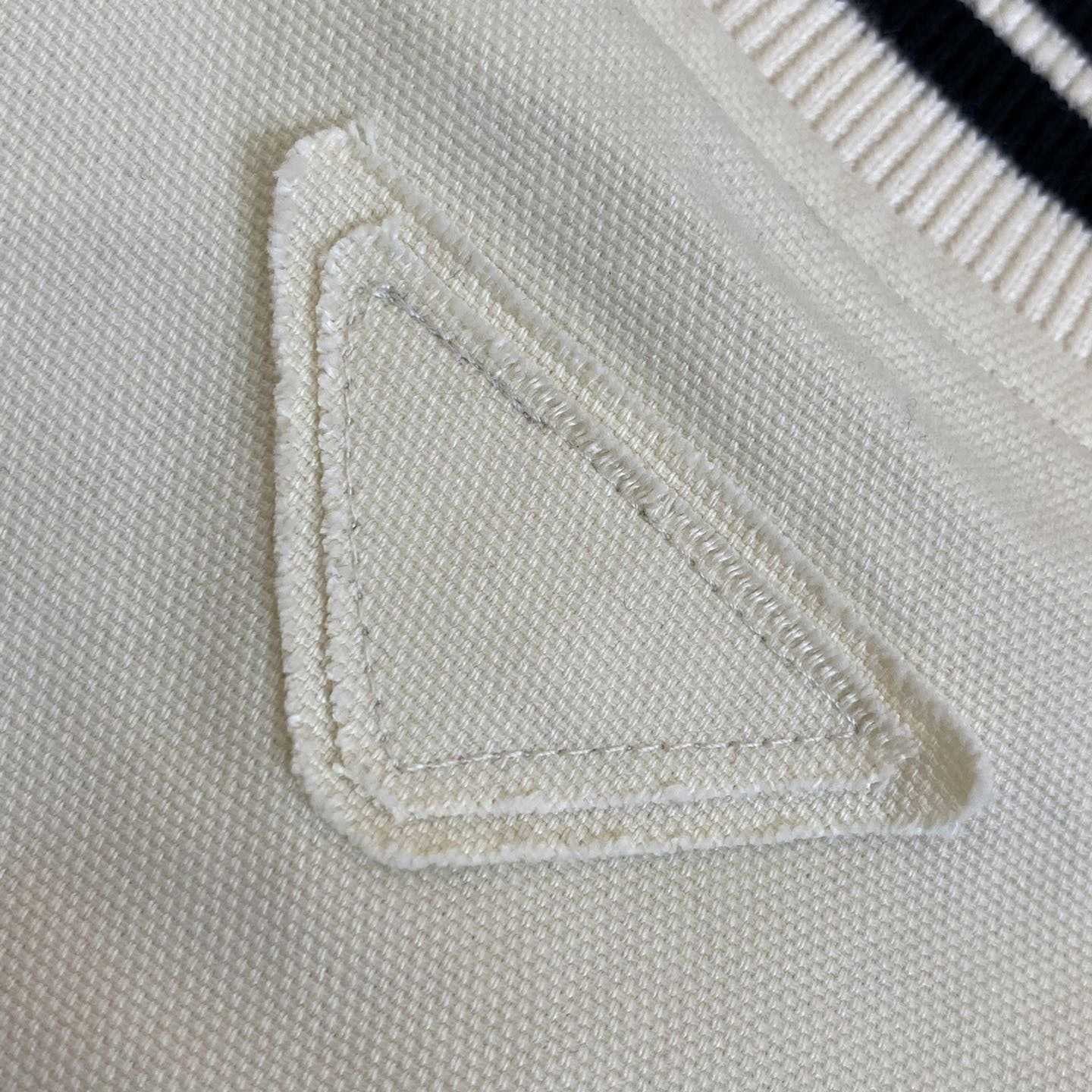 Prada Kid Mohair Bomber Jacket With Patches - 