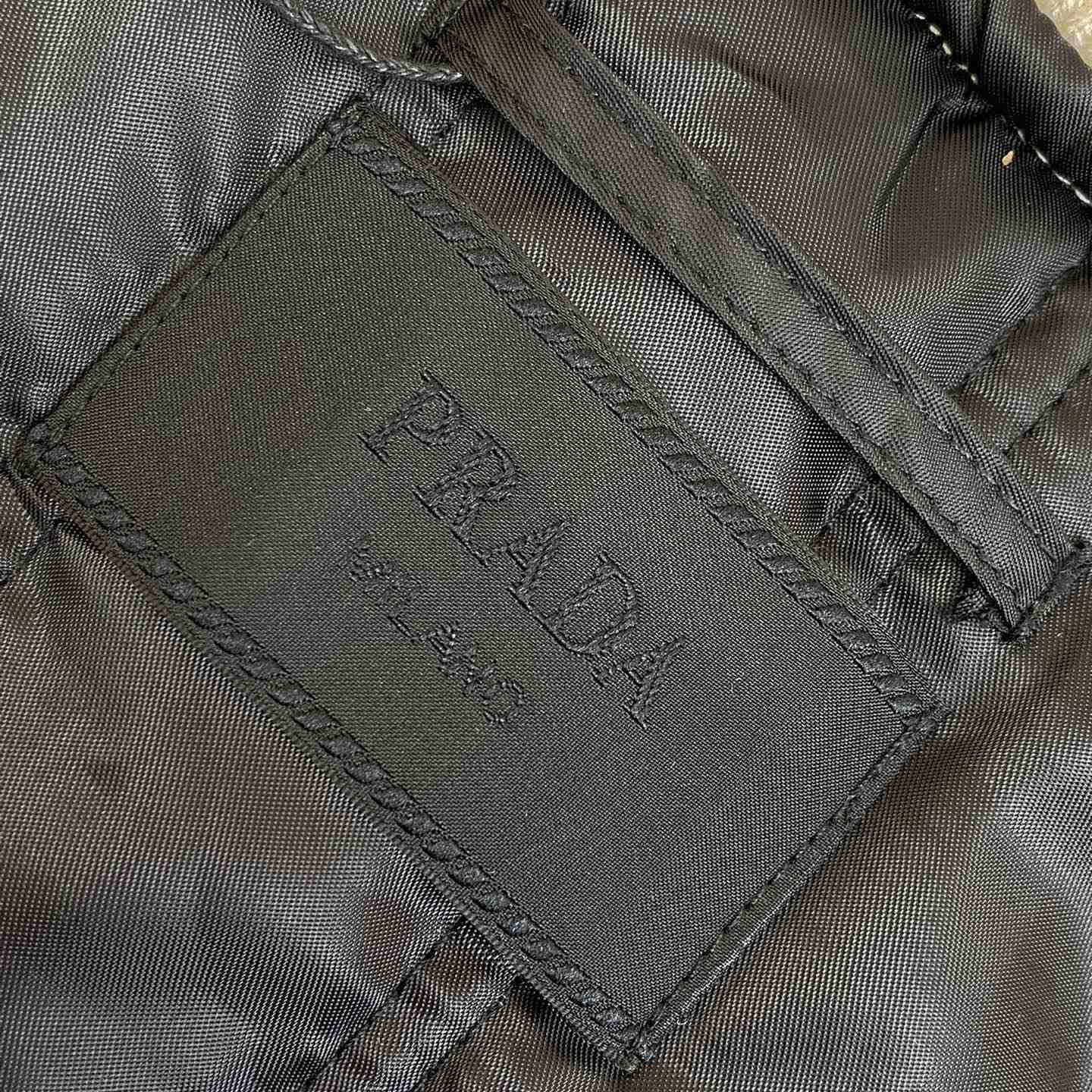 Prada Kid Mohair Bomber Jacket With Patches - 