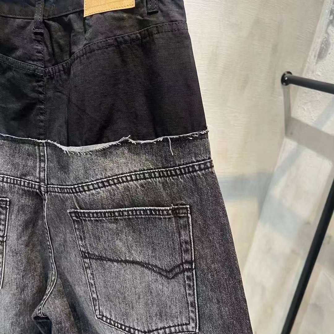 Balenciaga Large Denim Jeans - PerfectKickZ