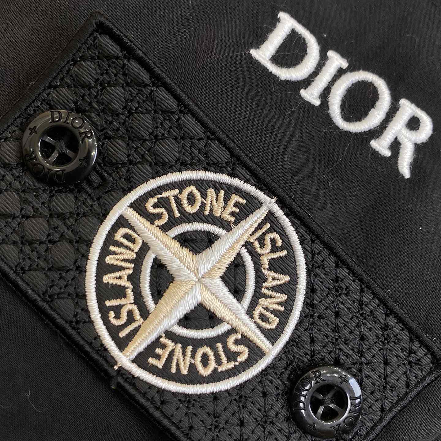 Dior And Stone Island Bomber Jacket - PerfectKickZ