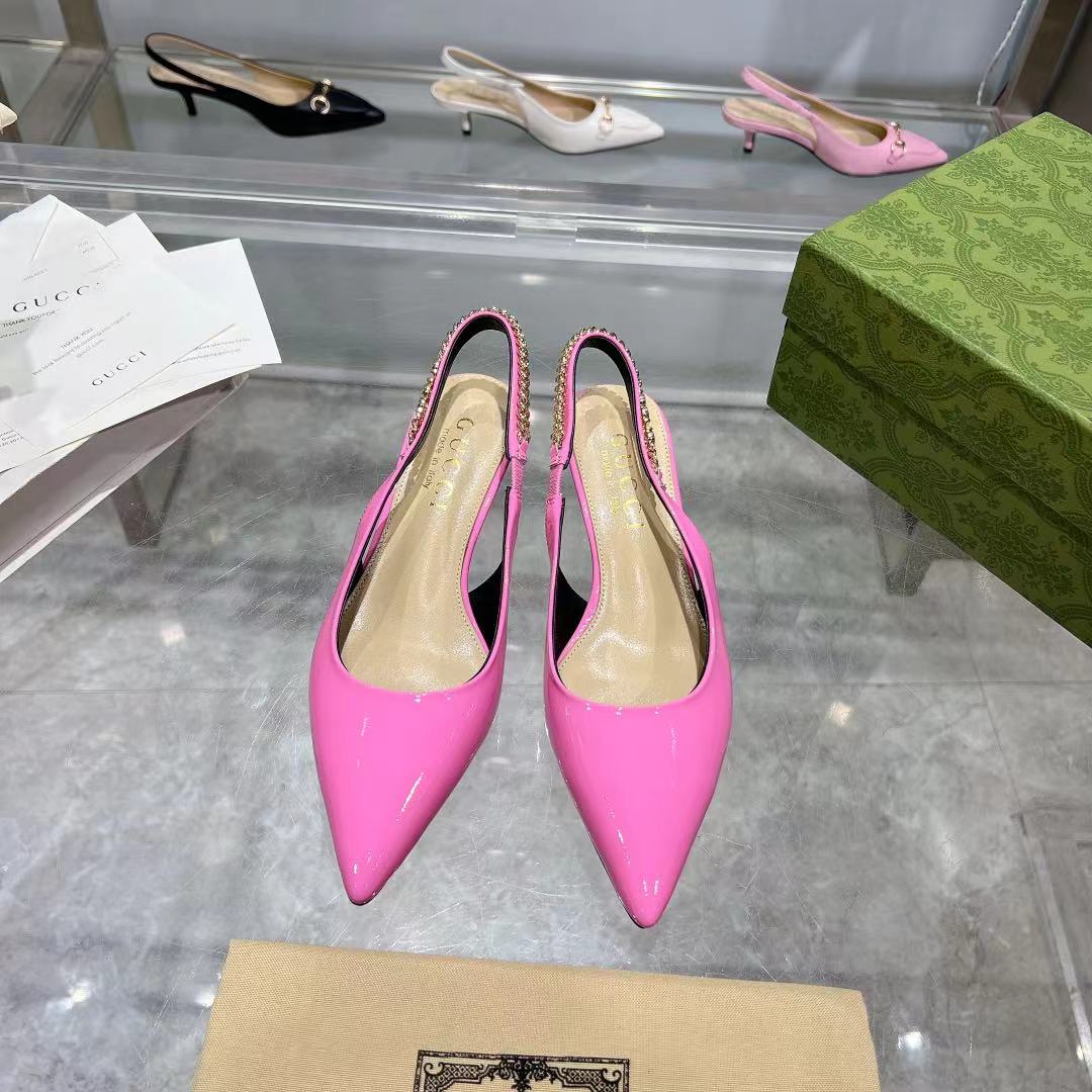 Gucci Signoria Slingback Pump - PerfectKickZ