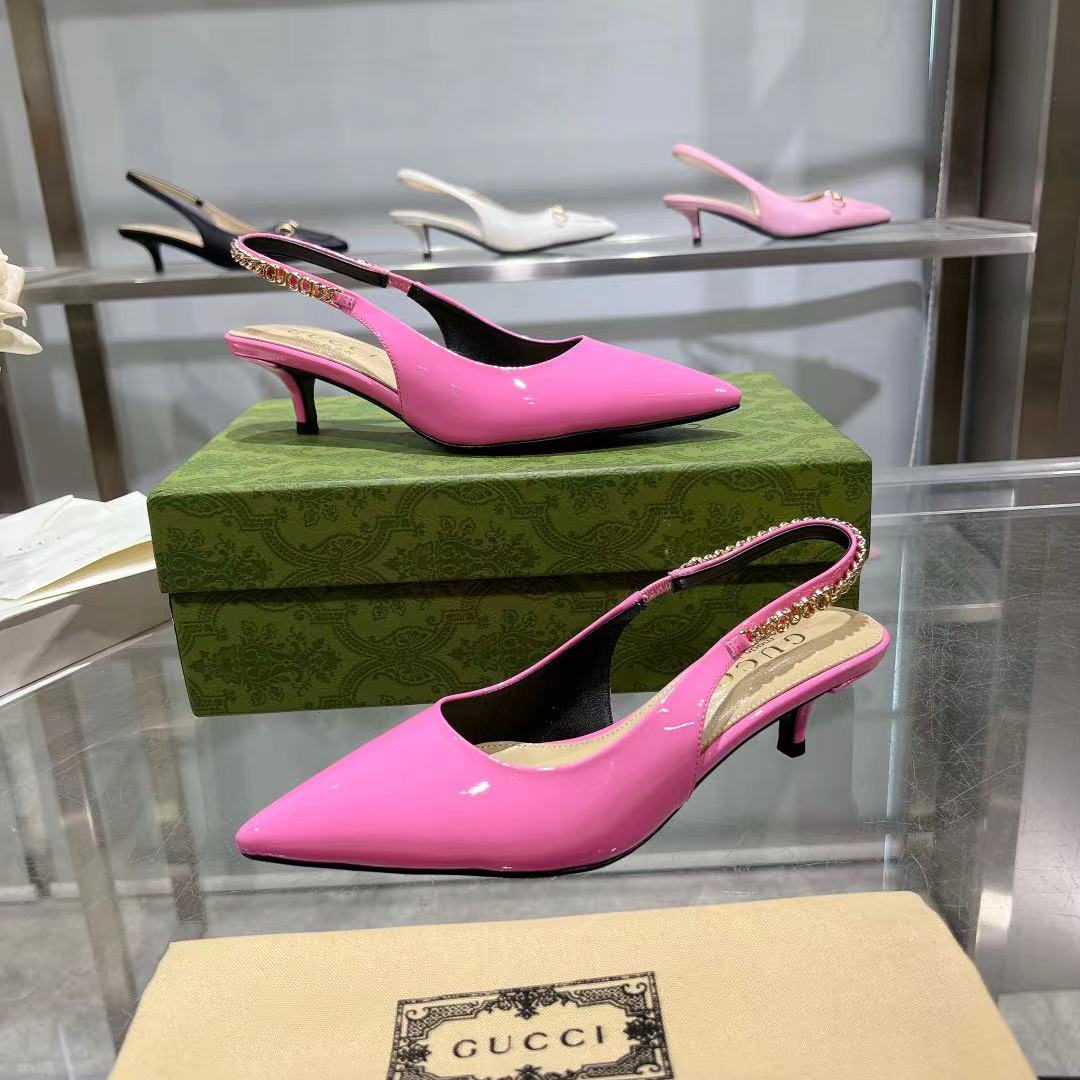 Gucci Signoria Slingback Pump - PerfectKickZ