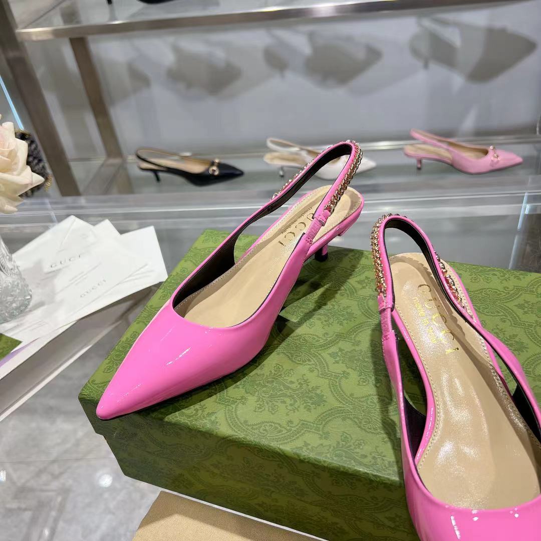 Gucci Signoria Slingback Pump - PerfectKickZ