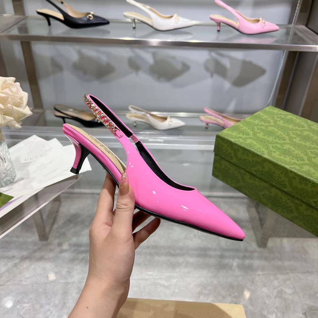 Gucci Signoria Slingback Pump - PerfectKickZ