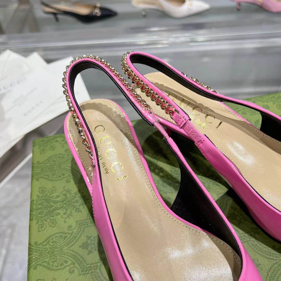 Gucci Signoria Slingback Pump - PerfectKickZ