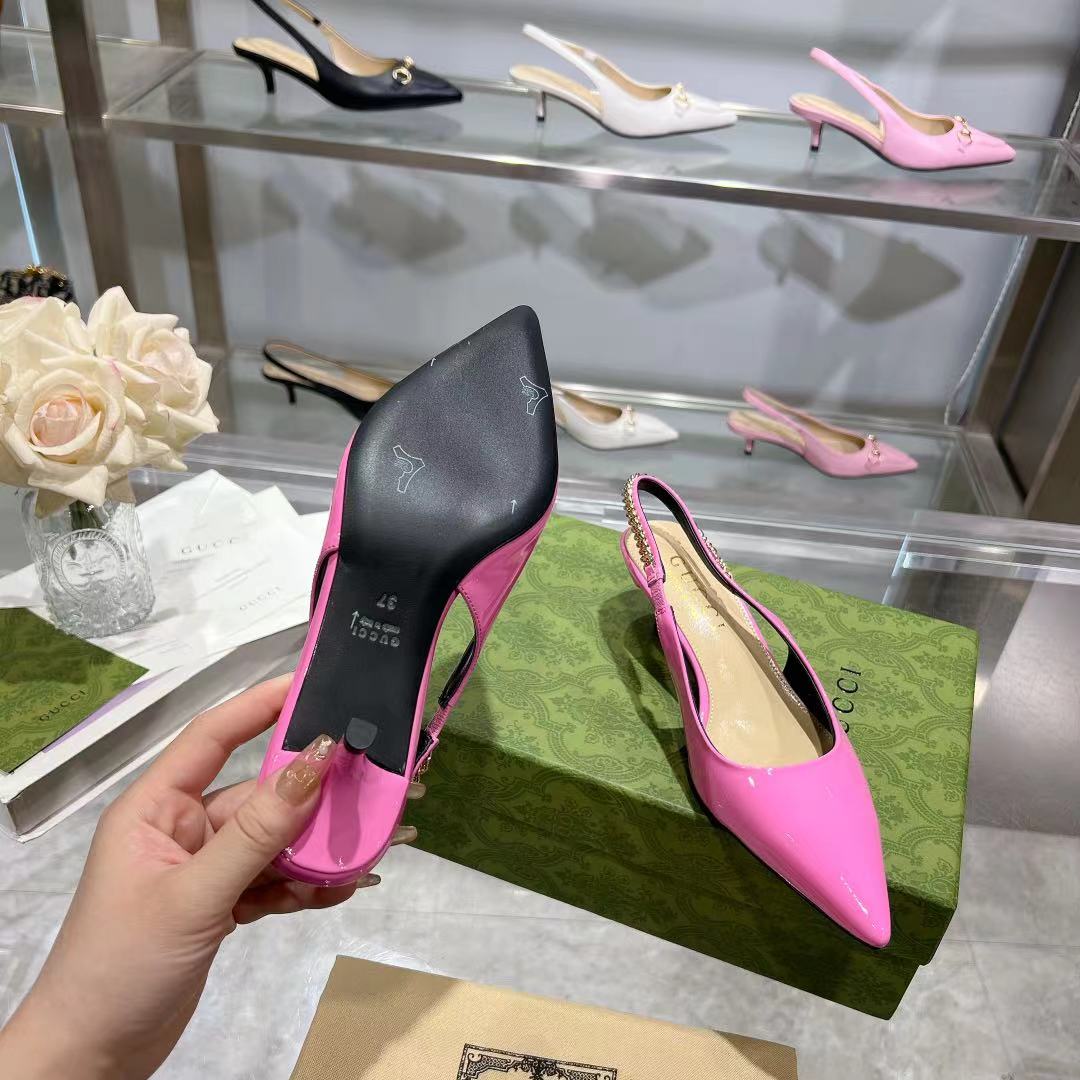 Gucci Signoria Slingback Pump - PerfectKickZ