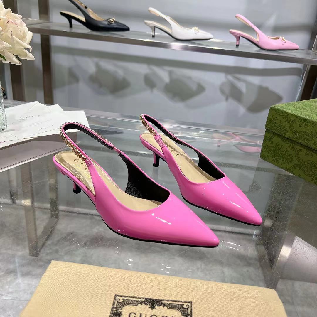 Gucci Signoria Slingback Pump - PerfectKickZ