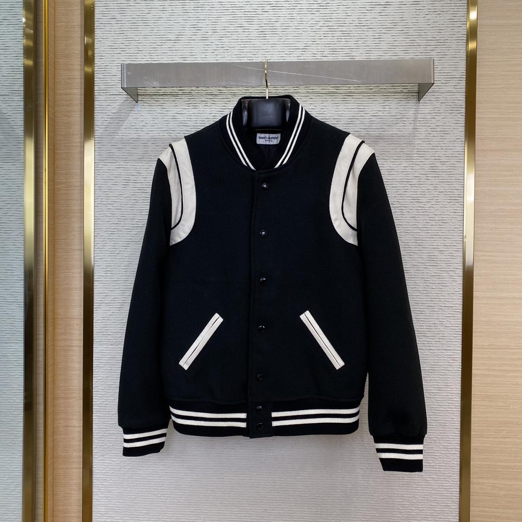Saint Laurent Varsity Jacket - PerfectKickZ