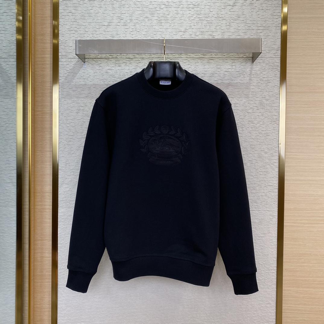 Burberry EKD Cotton Sweatshirt - PerfectKickZ