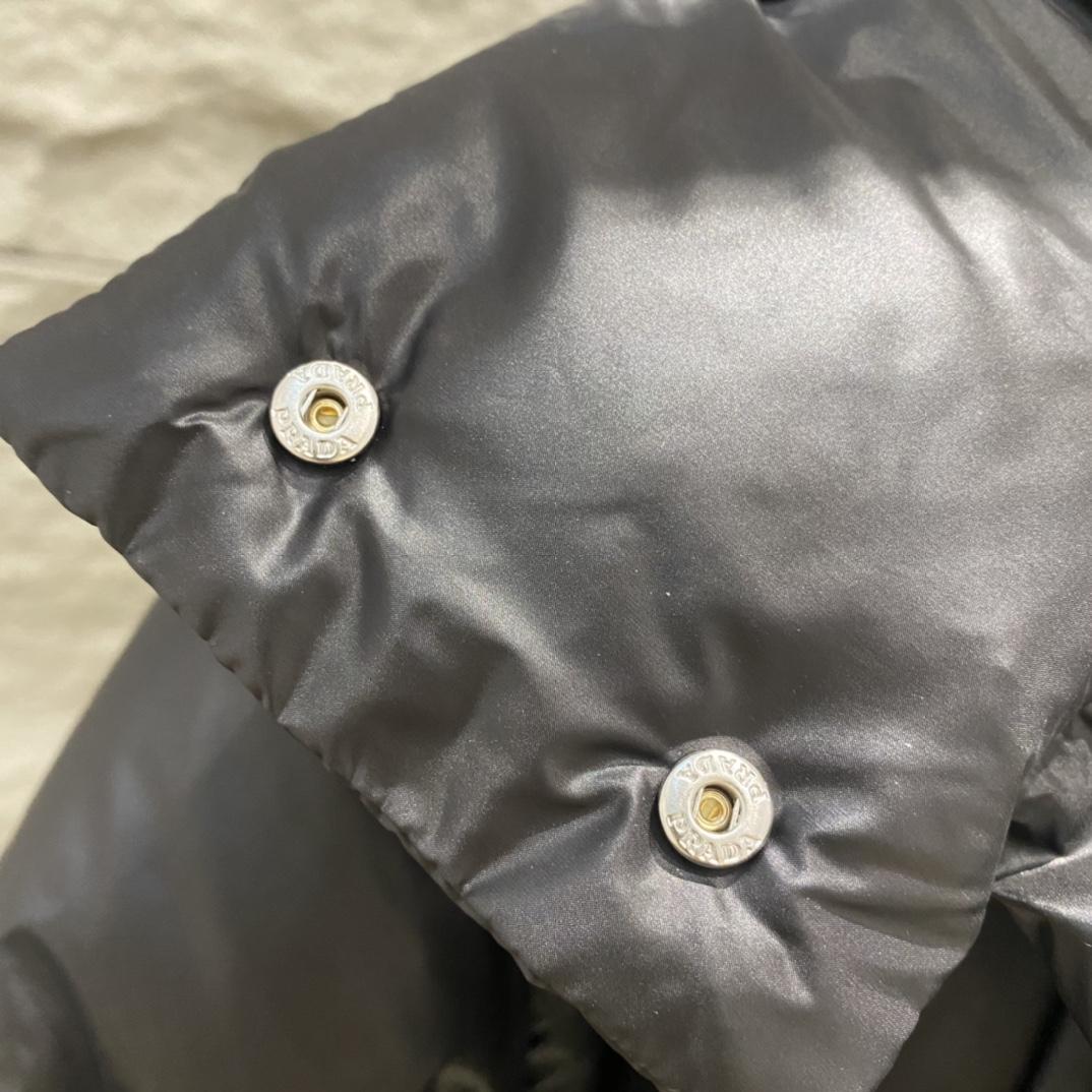 Prada Re-Nylon Convertible Cropped Down Jacket - PerfectKickZ