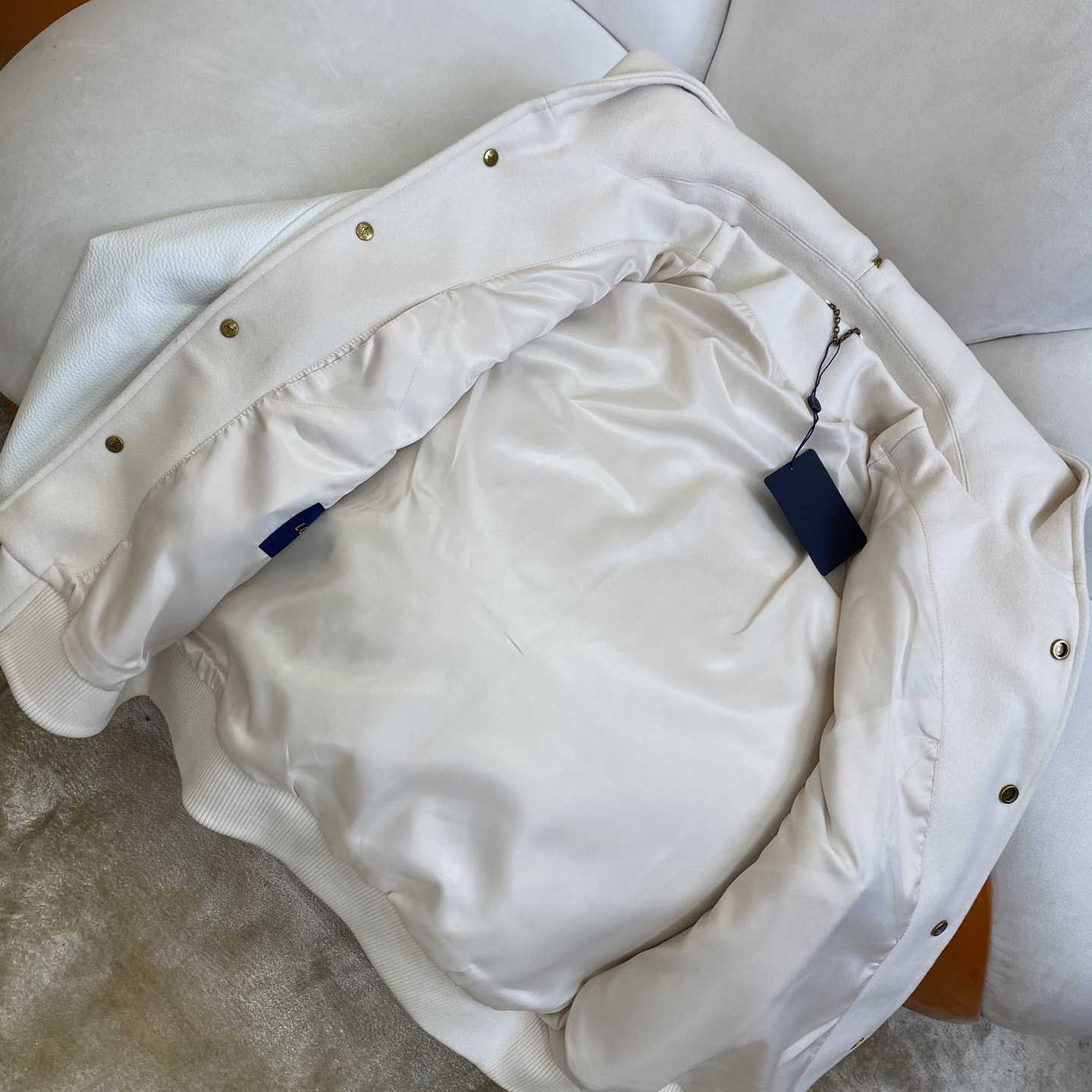 Louis Vuitton Calfskin Sailor Varsity Jacket  1AFQM6 - PerfectKickZ