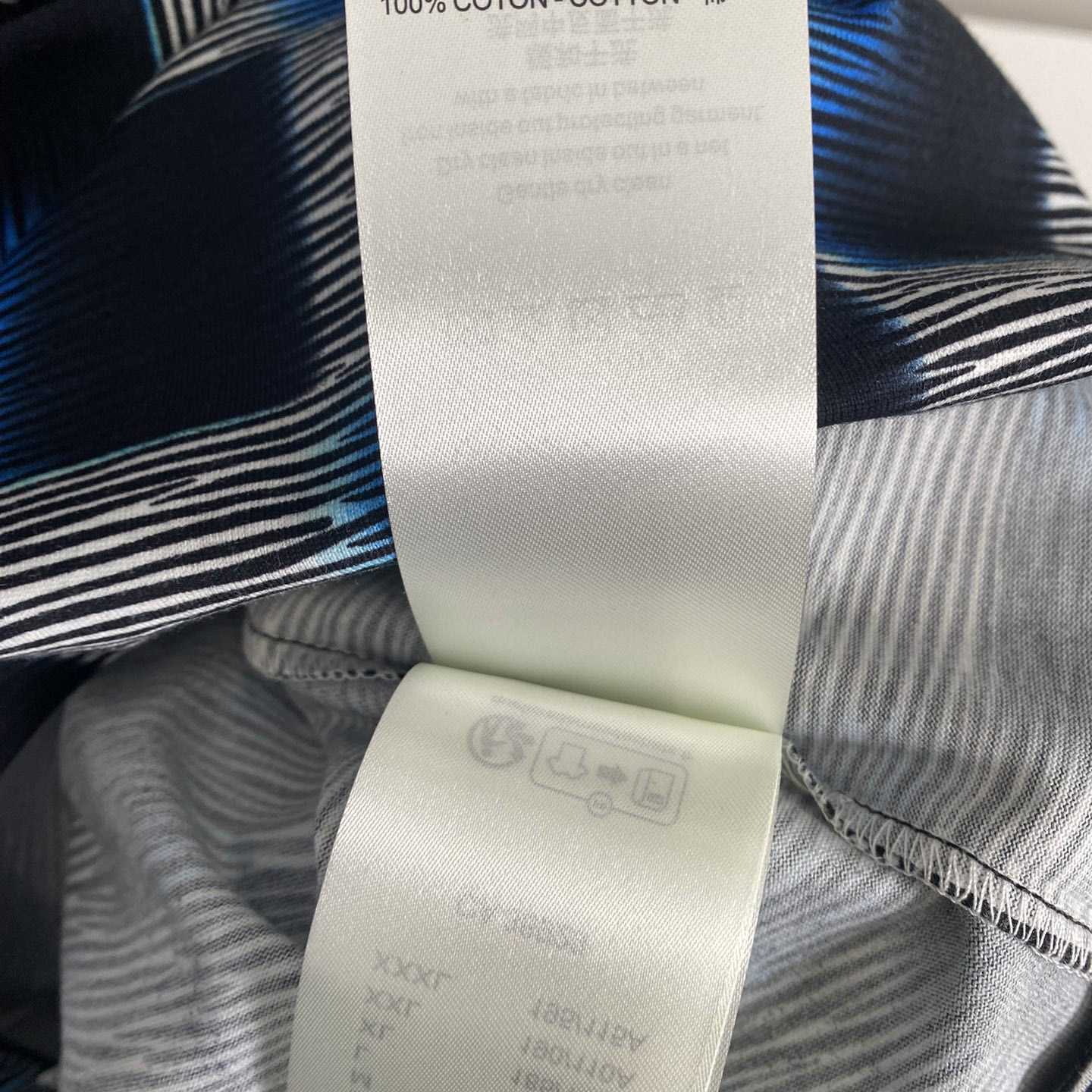 Louis Vuitton Damier Short-Sleeved Cotton T-Shirt   1AFB30 - PerfectKickZ