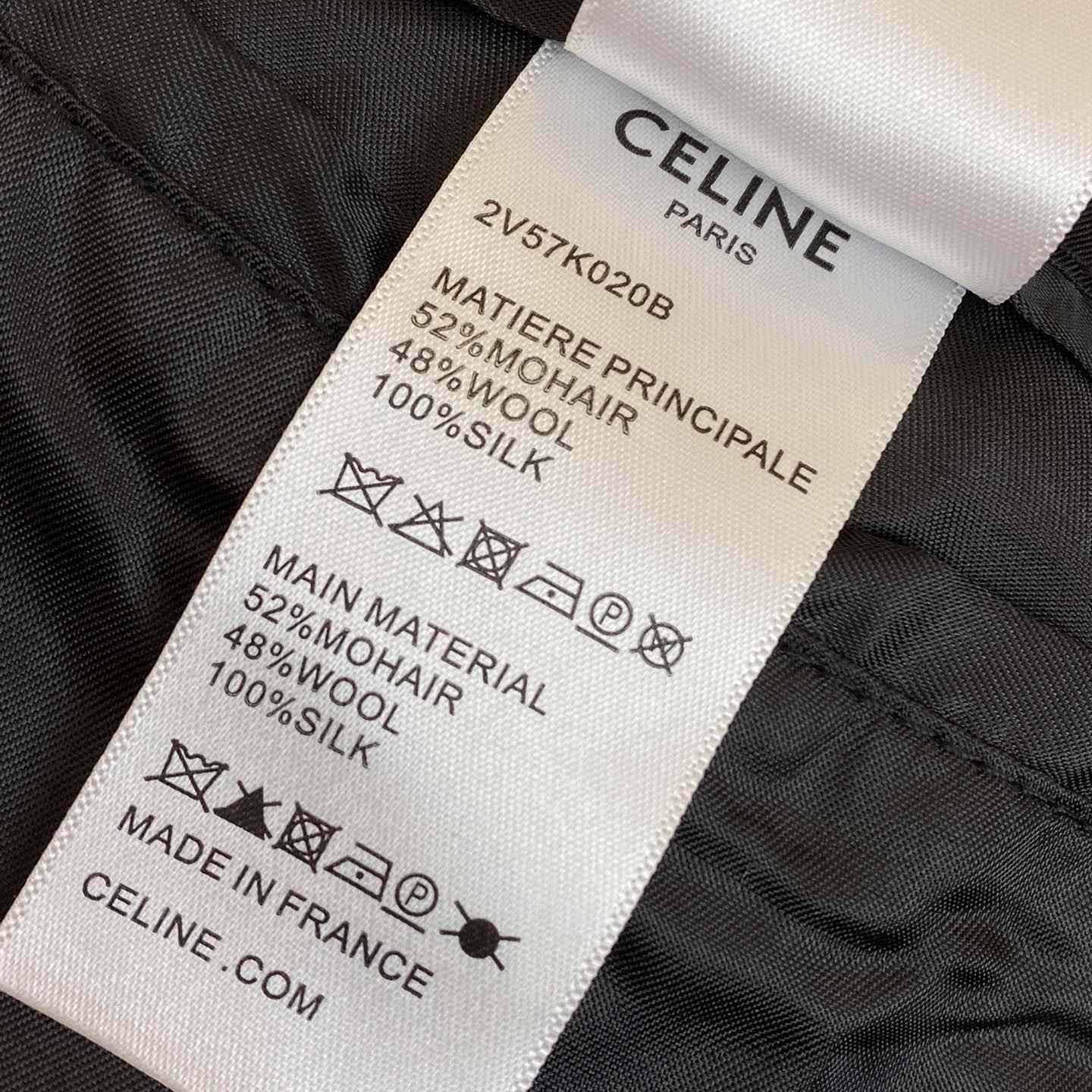 Celine Hooded Teddy Jacket In Cashmere Wool - PerfectKickZ