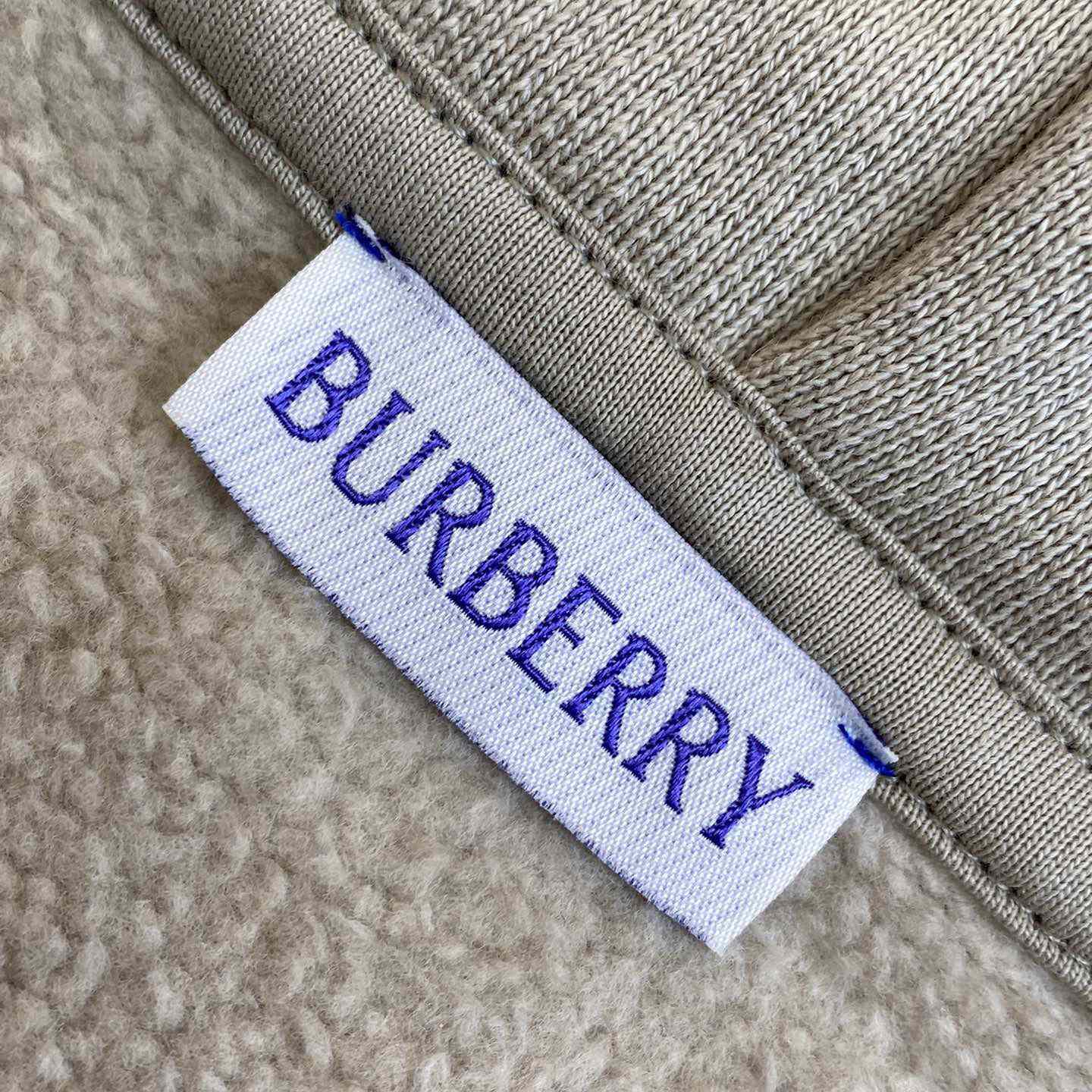 Burberry Cotton Blend Zip Hoodie - PerfectKickZ