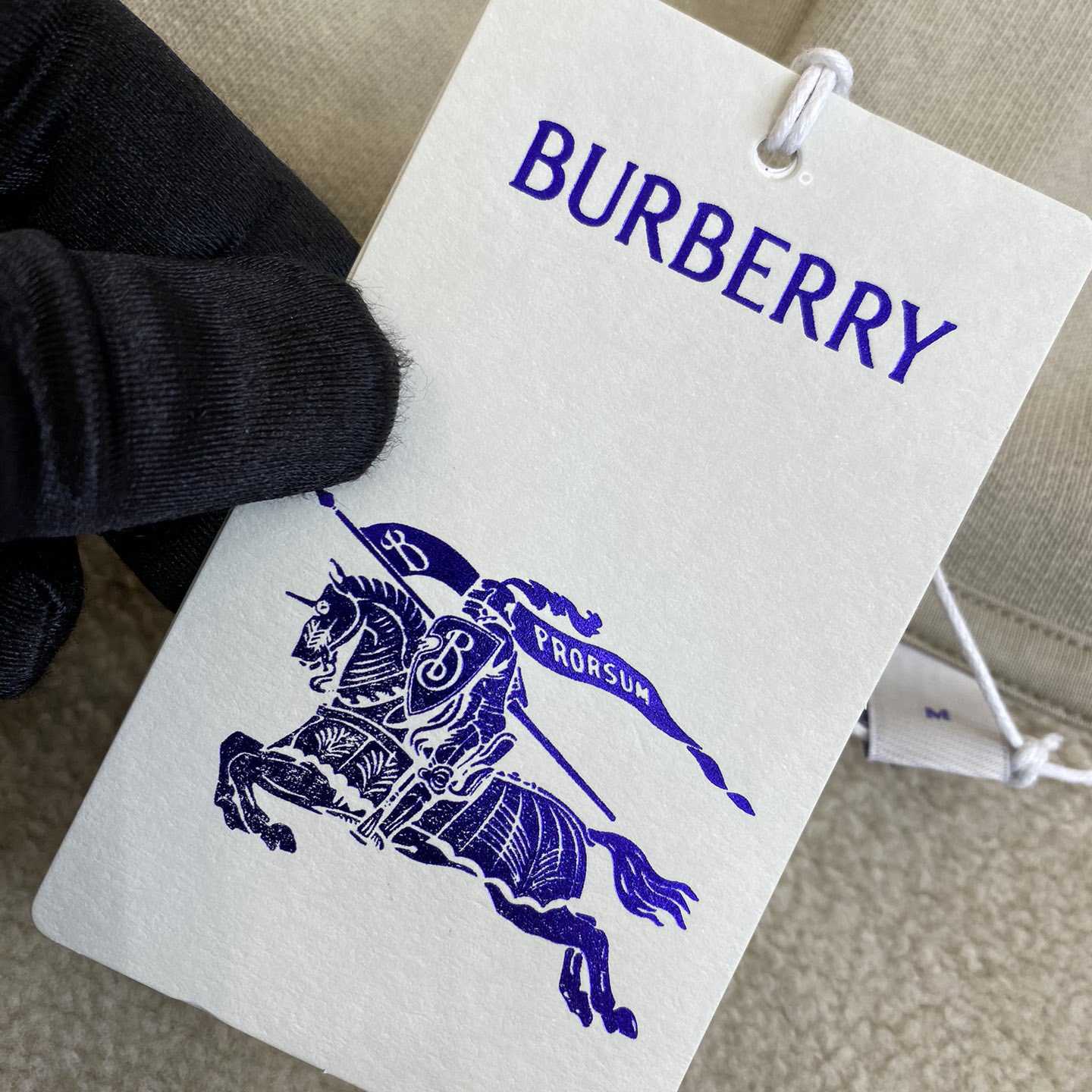 Burberry Cotton Blend Zip Hoodie - PerfectKickZ