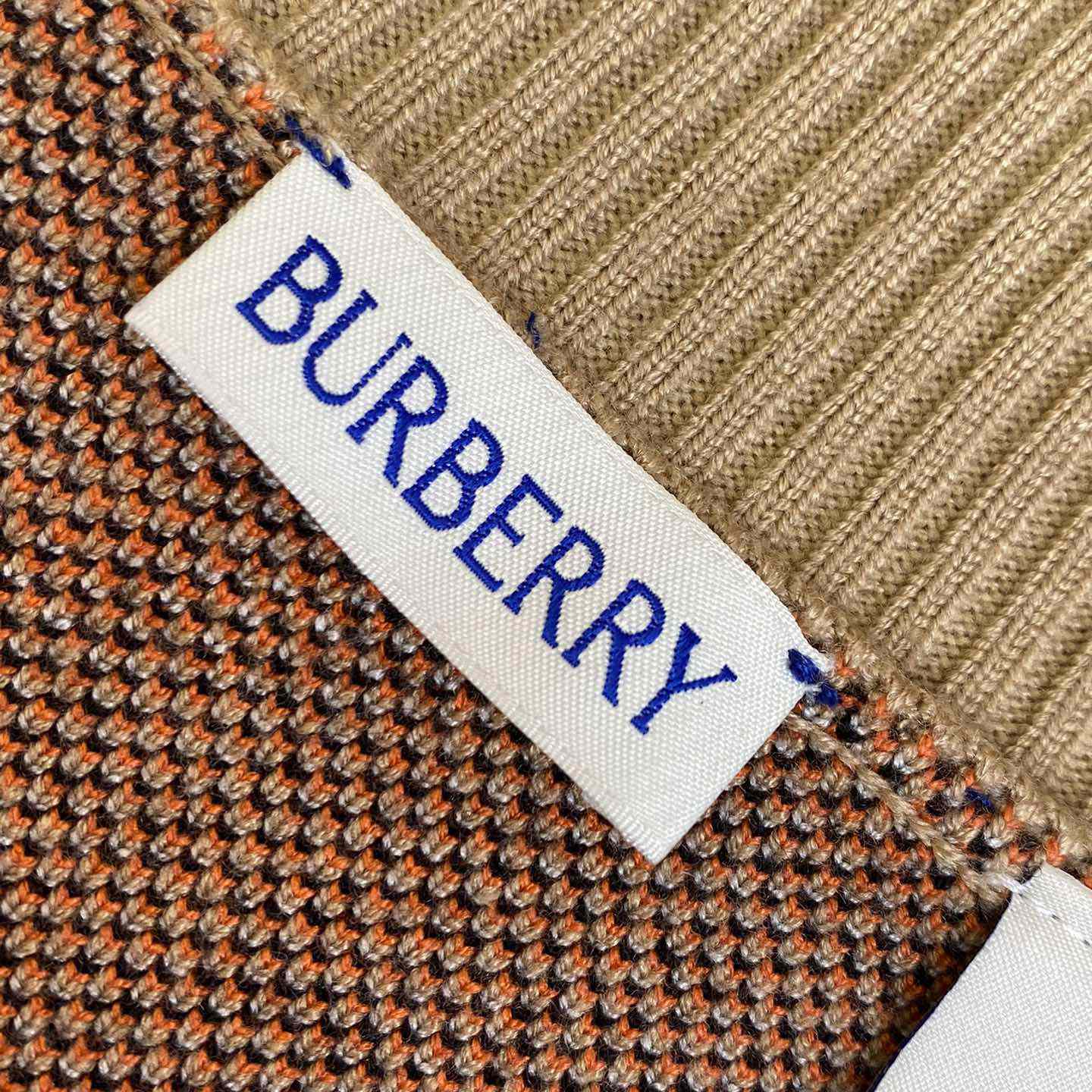 Burberry Check Wool Blend Track Jacket - PerfectKickZ