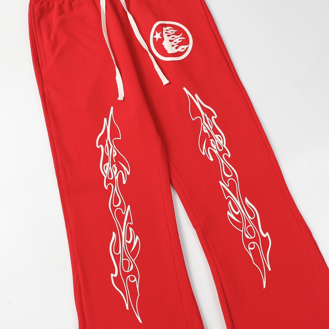 Hellstar Studios Racer Flare Sweatpants - PerfectKickZ