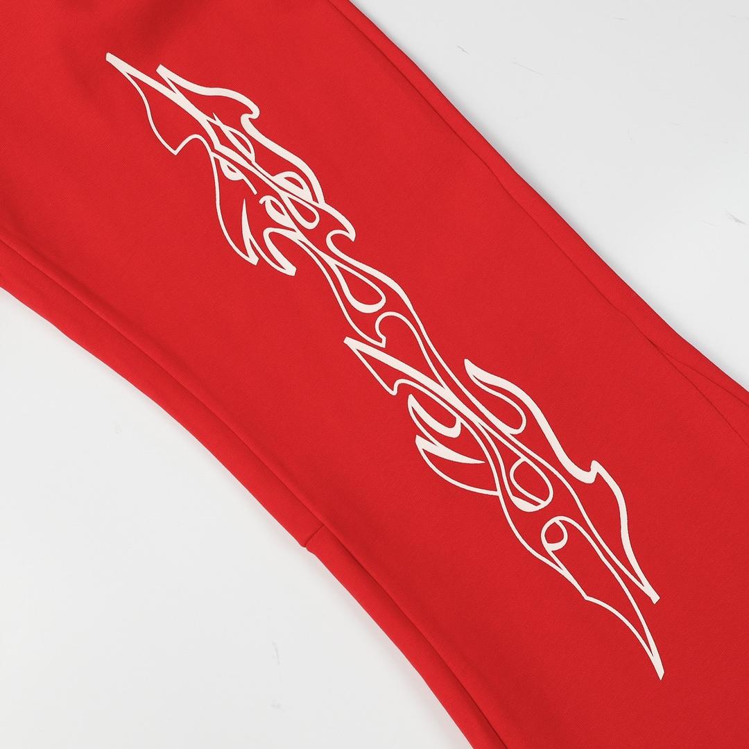 Hellstar Studios Racer Flare Sweatpants - PerfectKickZ