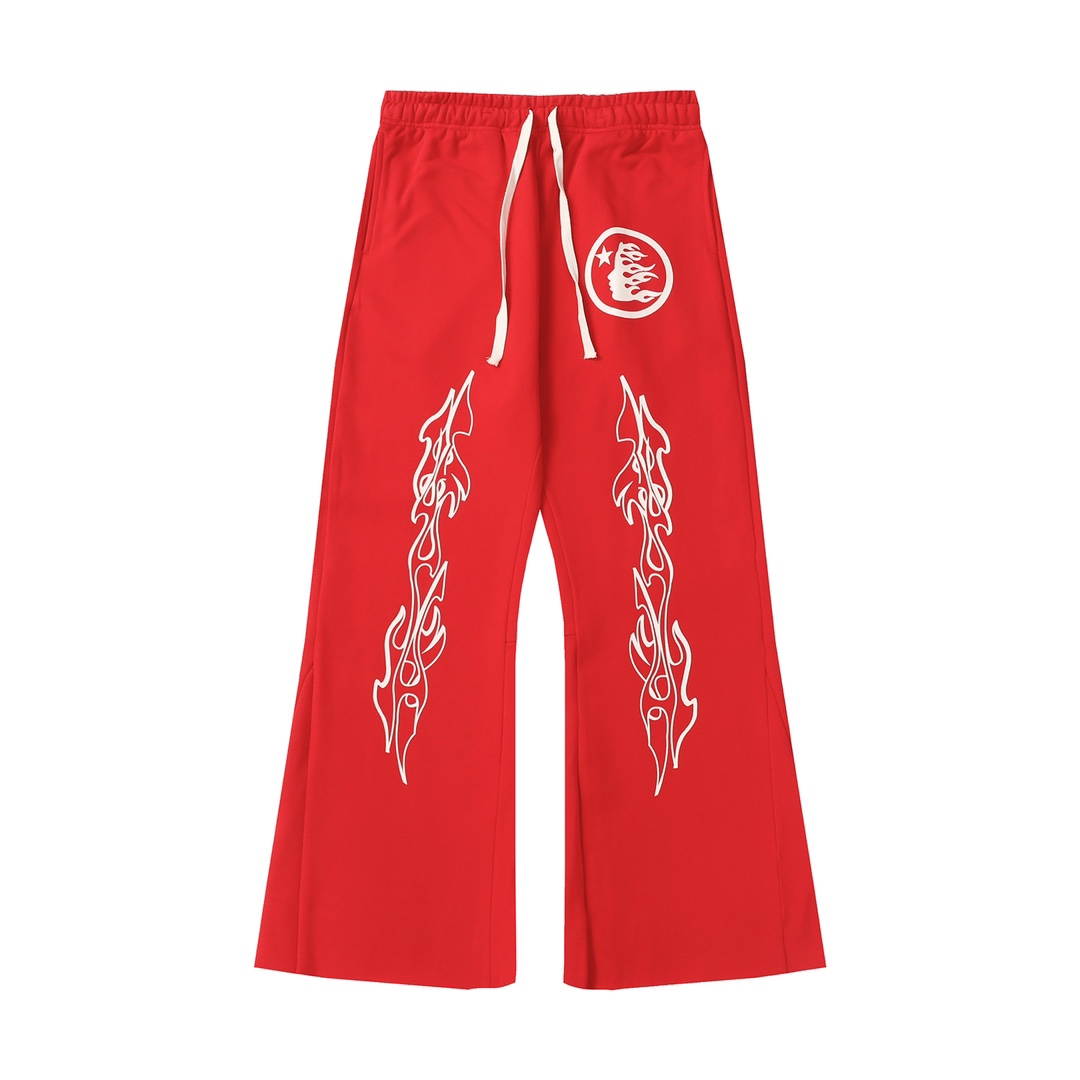 Hellstar Studios Racer Flare Sweatpants - PerfectKickZ