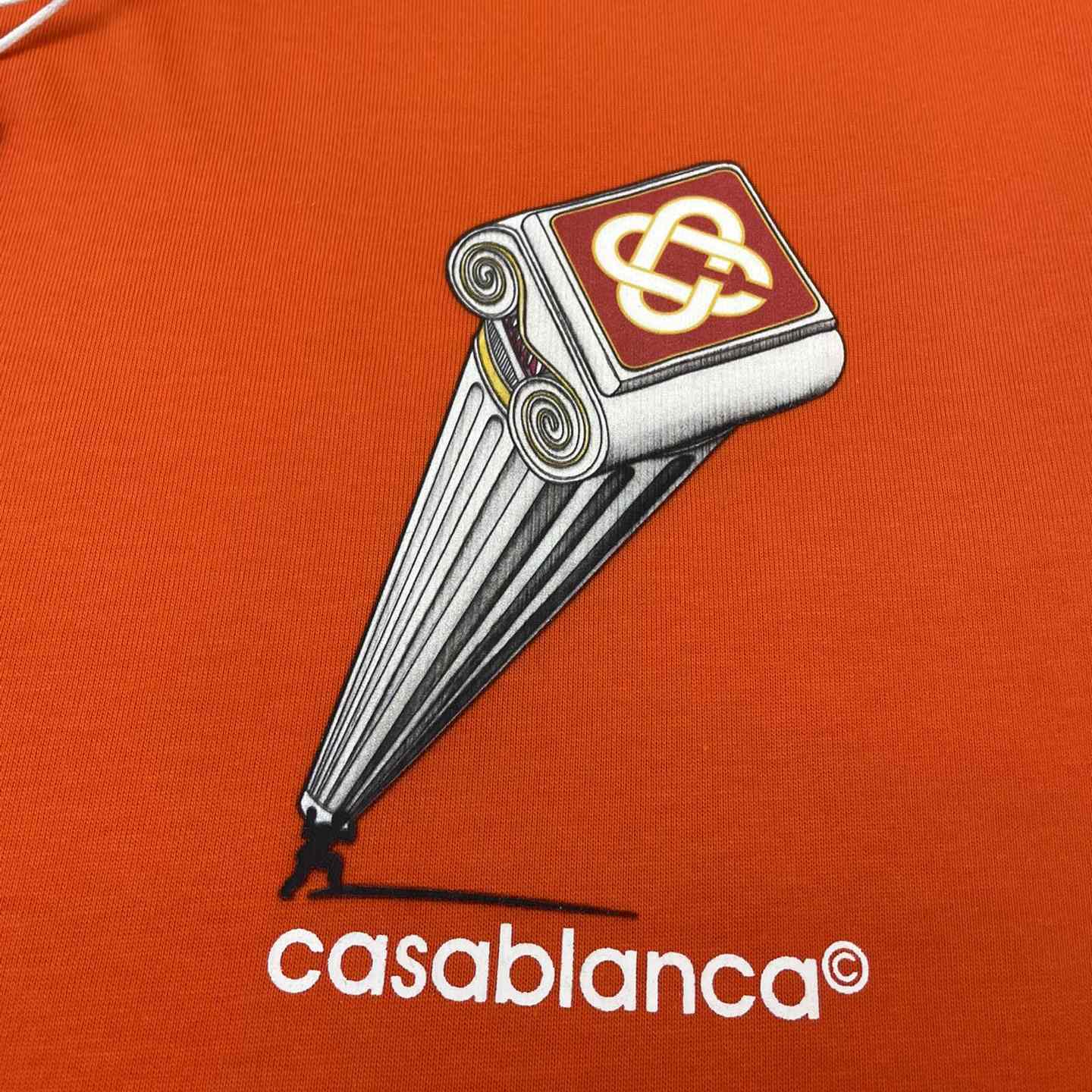 Casablanca Leaning Column T-Shirt   C907 - PerfectKickZ
