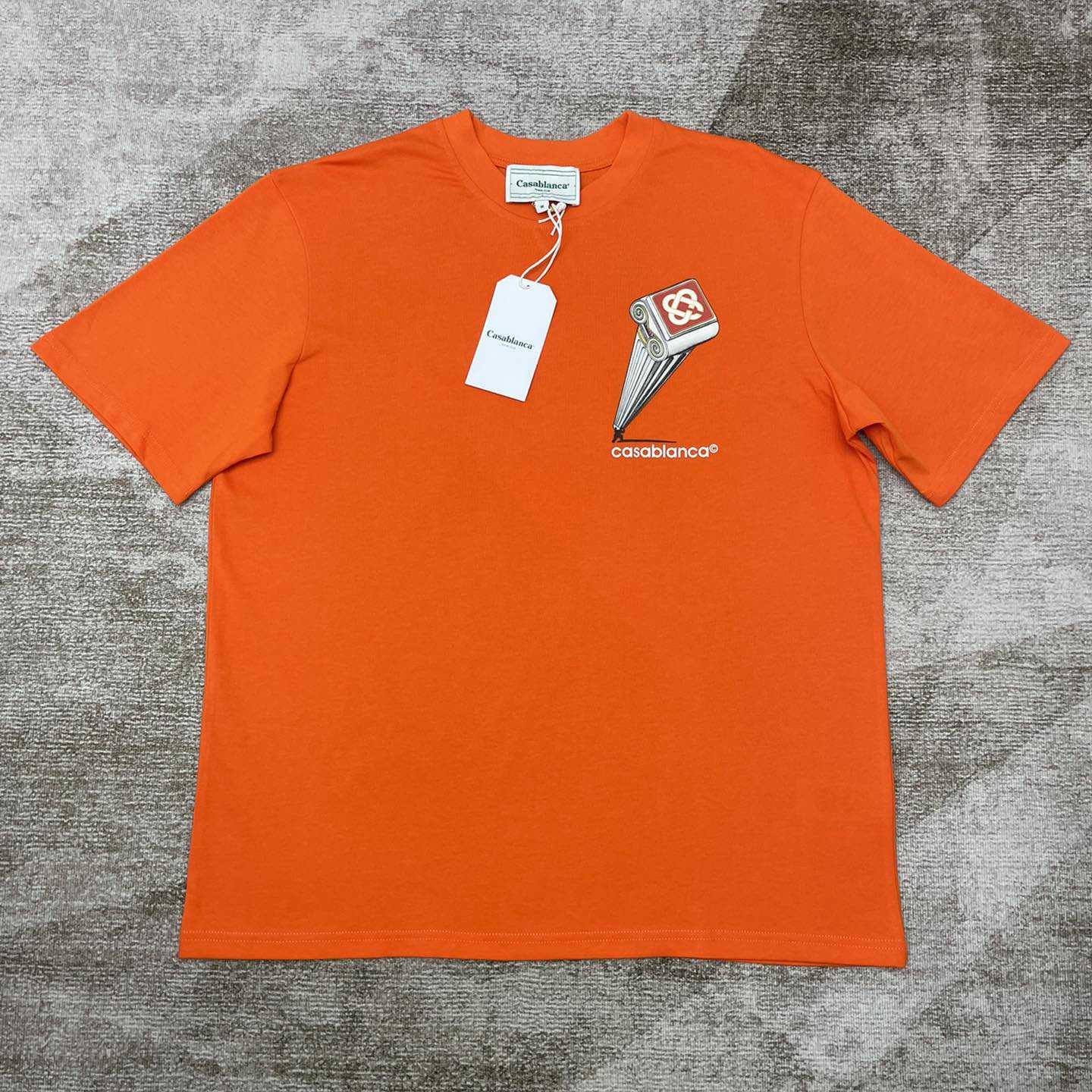 Casablanca Leaning Column T-Shirt   C907 - PerfectKickZ