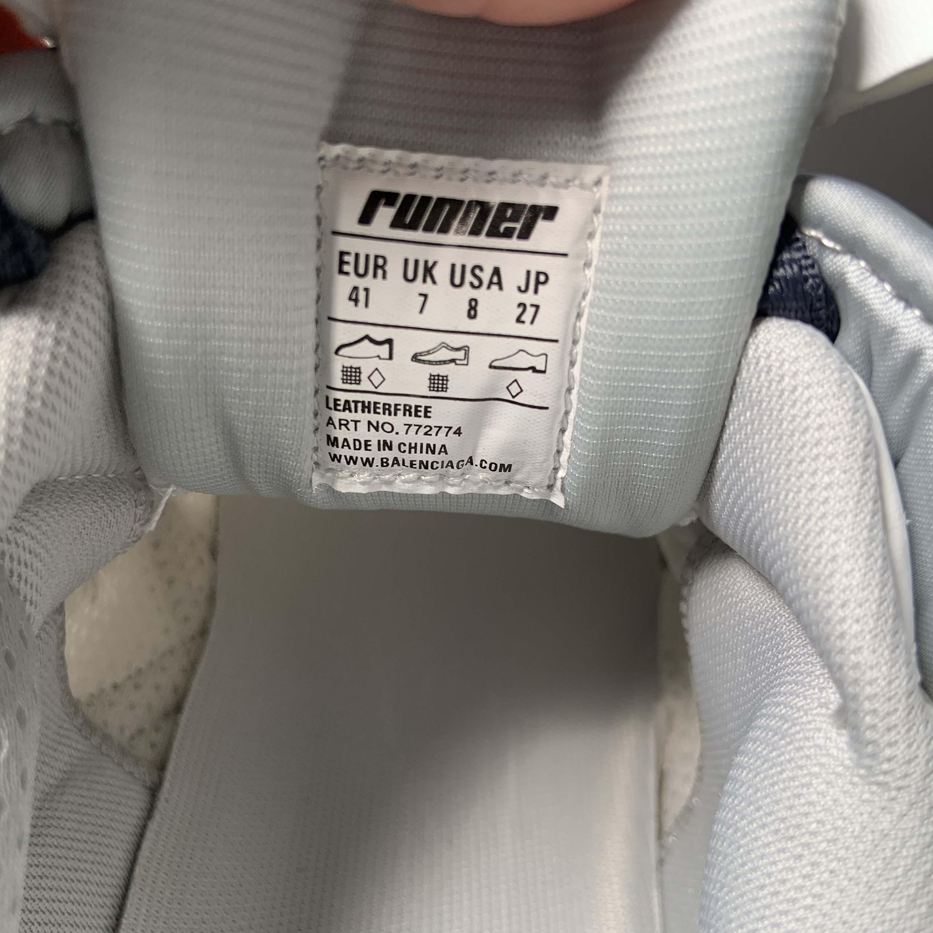Balenciaga Runner Sneaker In Light Beige/grey/pink/blue - PerfectKickZ
