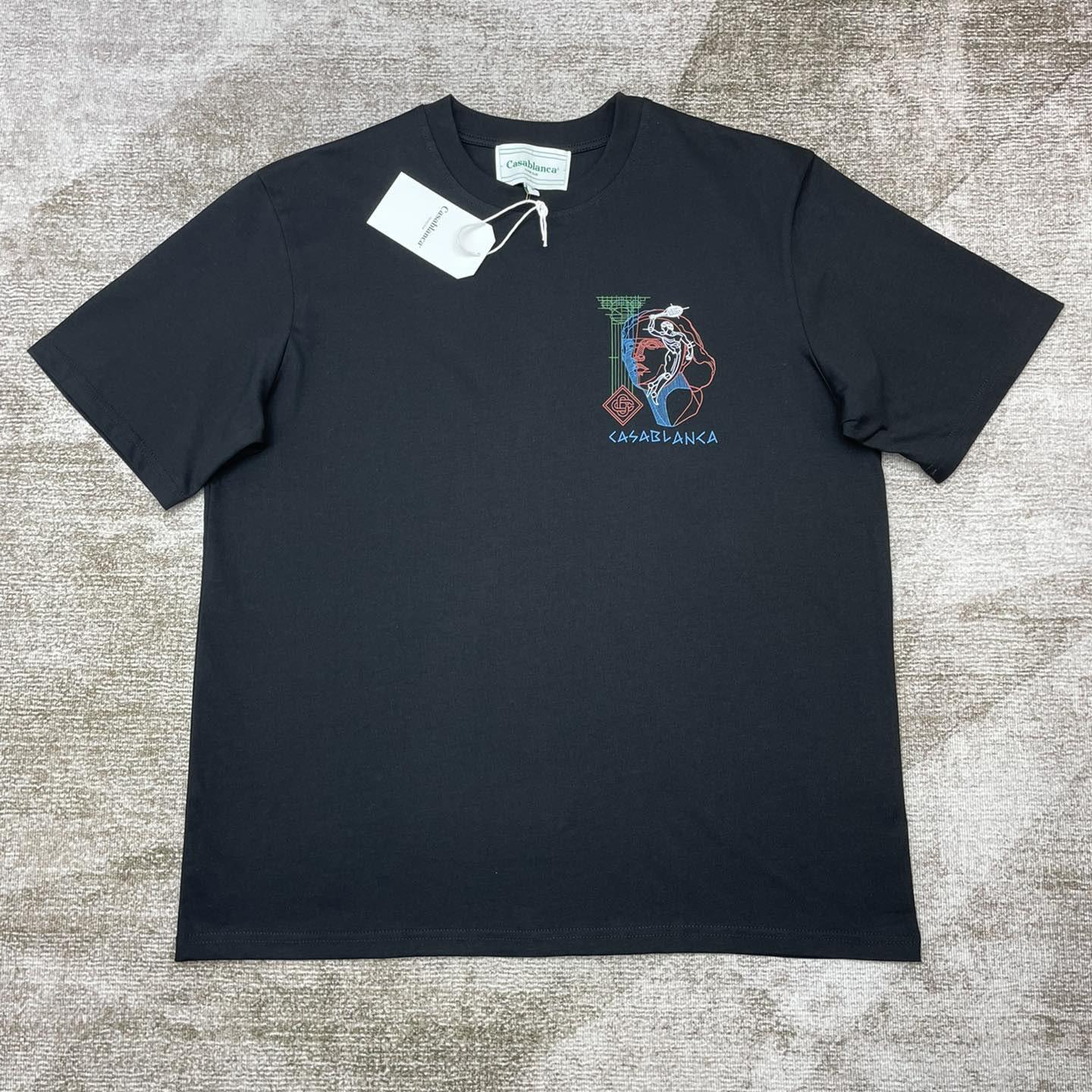 Casablanca Tennis Play In Progress T-shirt   C901 - PerfectKickZ
