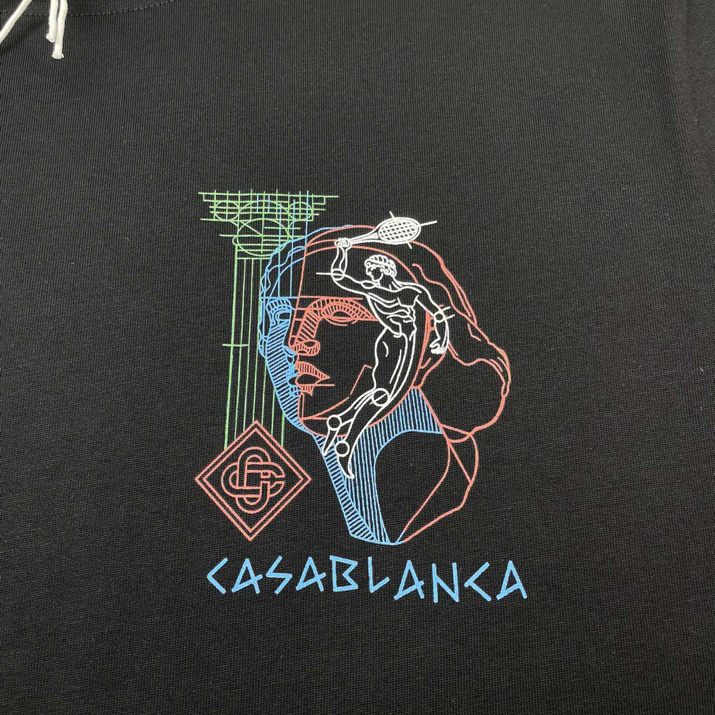 Casablanca Tennis Play In Progress T-shirt   C901 - PerfectKickZ