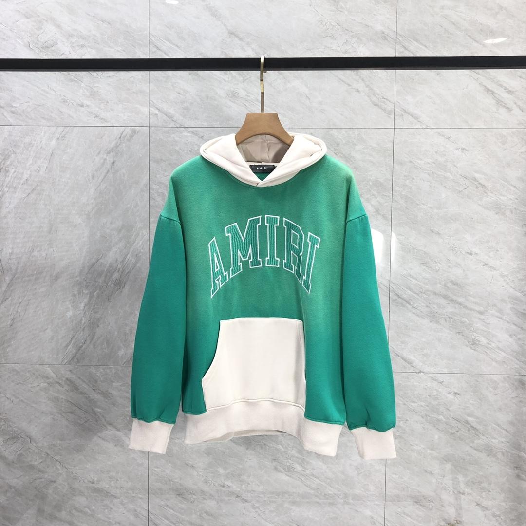 Amiri  'Amiri' Vintage Oversized Hoodie - PerfectKickZ