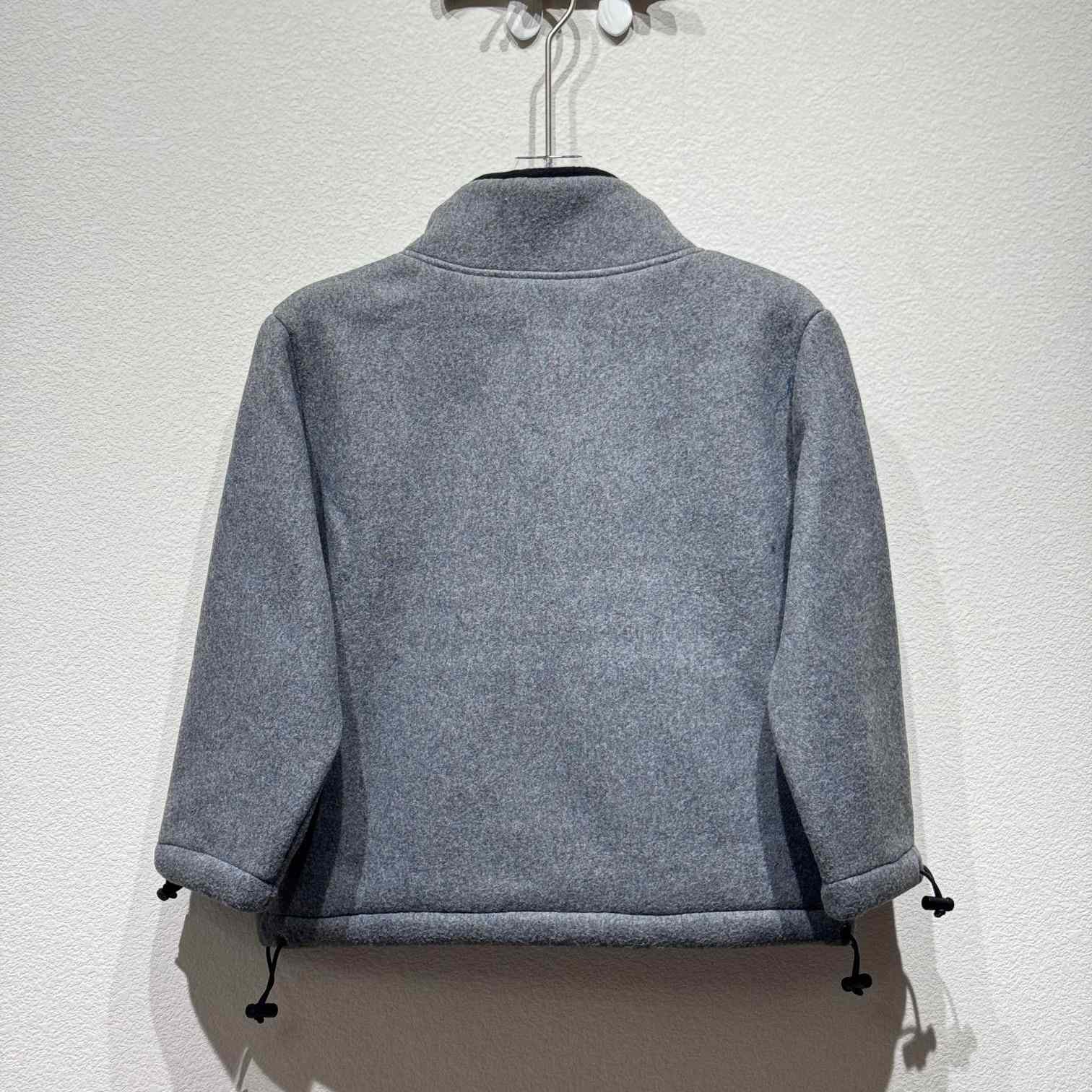 Miu Miu Logo-embroidered Fleece Sweatshirt - PerfectKickZ