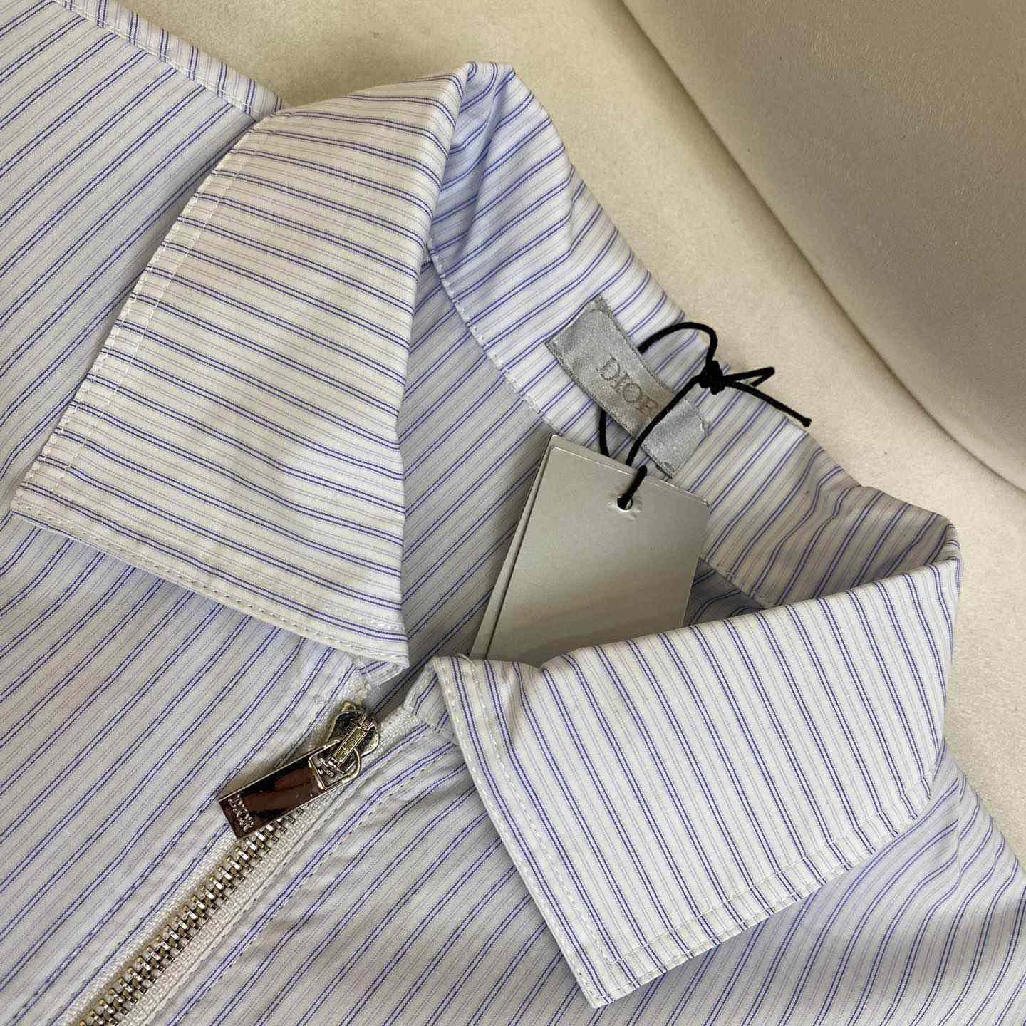 Christian Dior Couture Two-Material Zipped Shirt - 