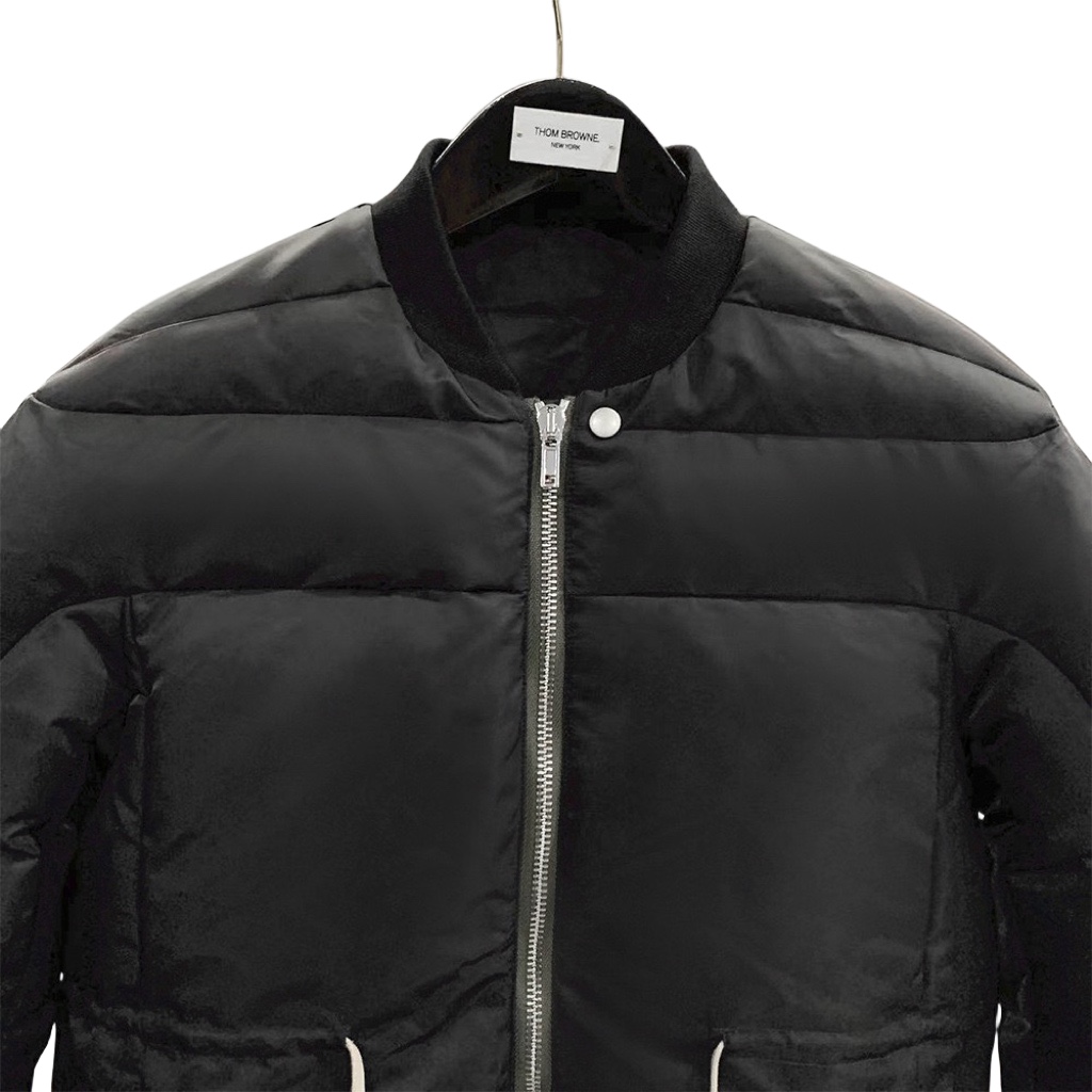 Rick Owens Drawstring Waist Bomber Jacket - PerfectKickZ
