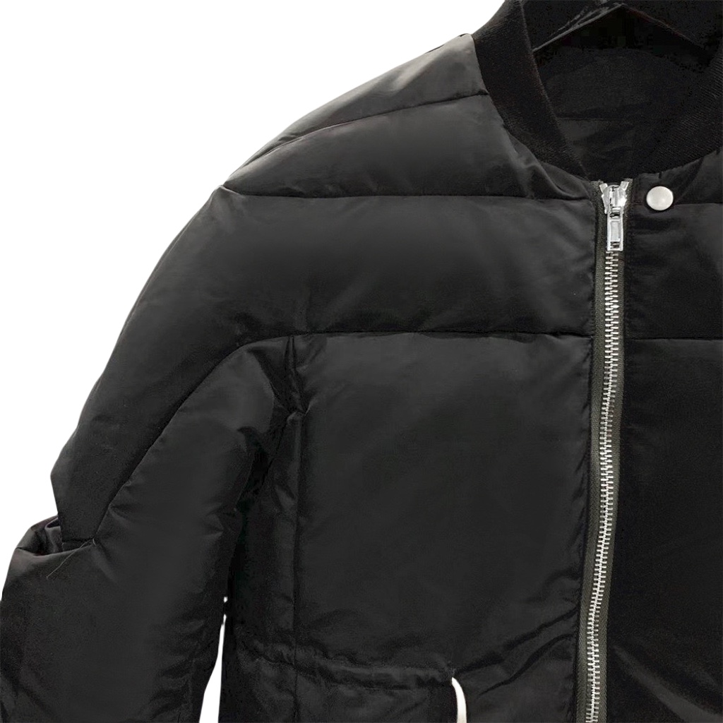 Rick Owens Drawstring Waist Bomber Jacket - 