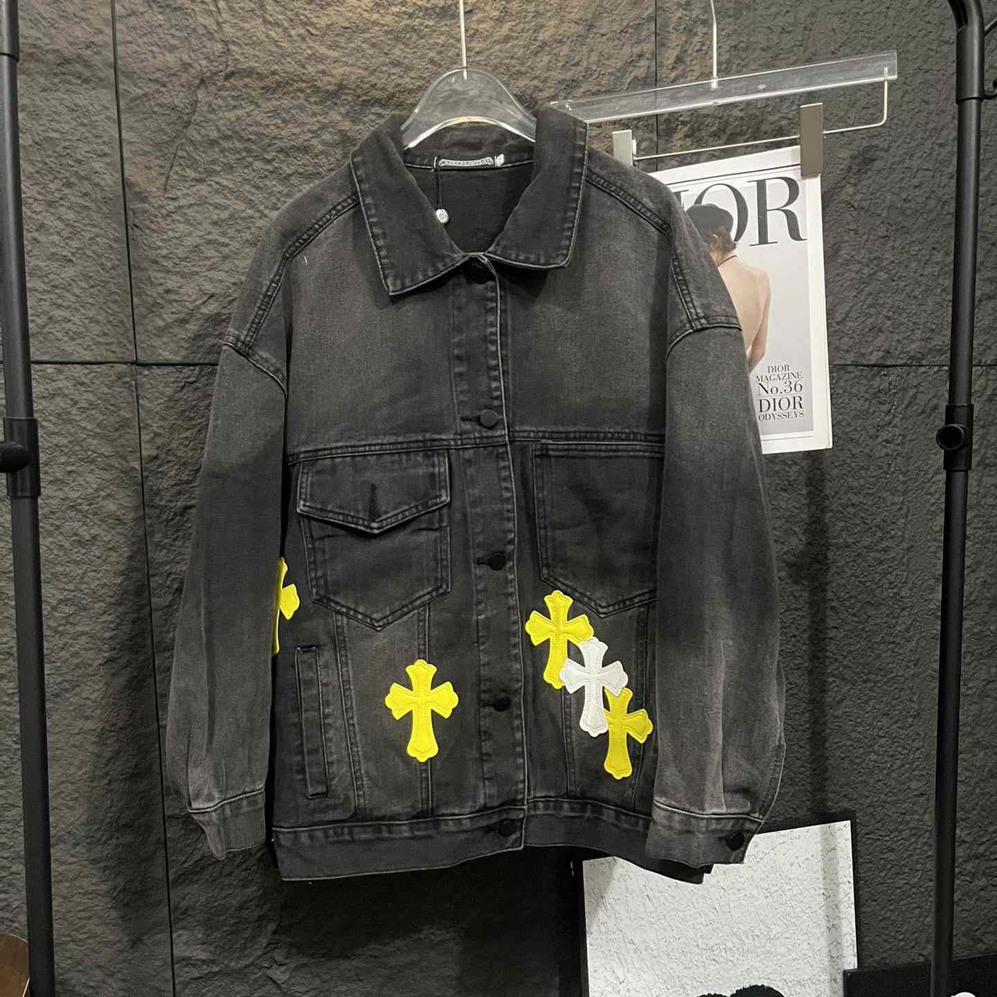 Chrome Hearts Denim Jacket - PerfectKickZ