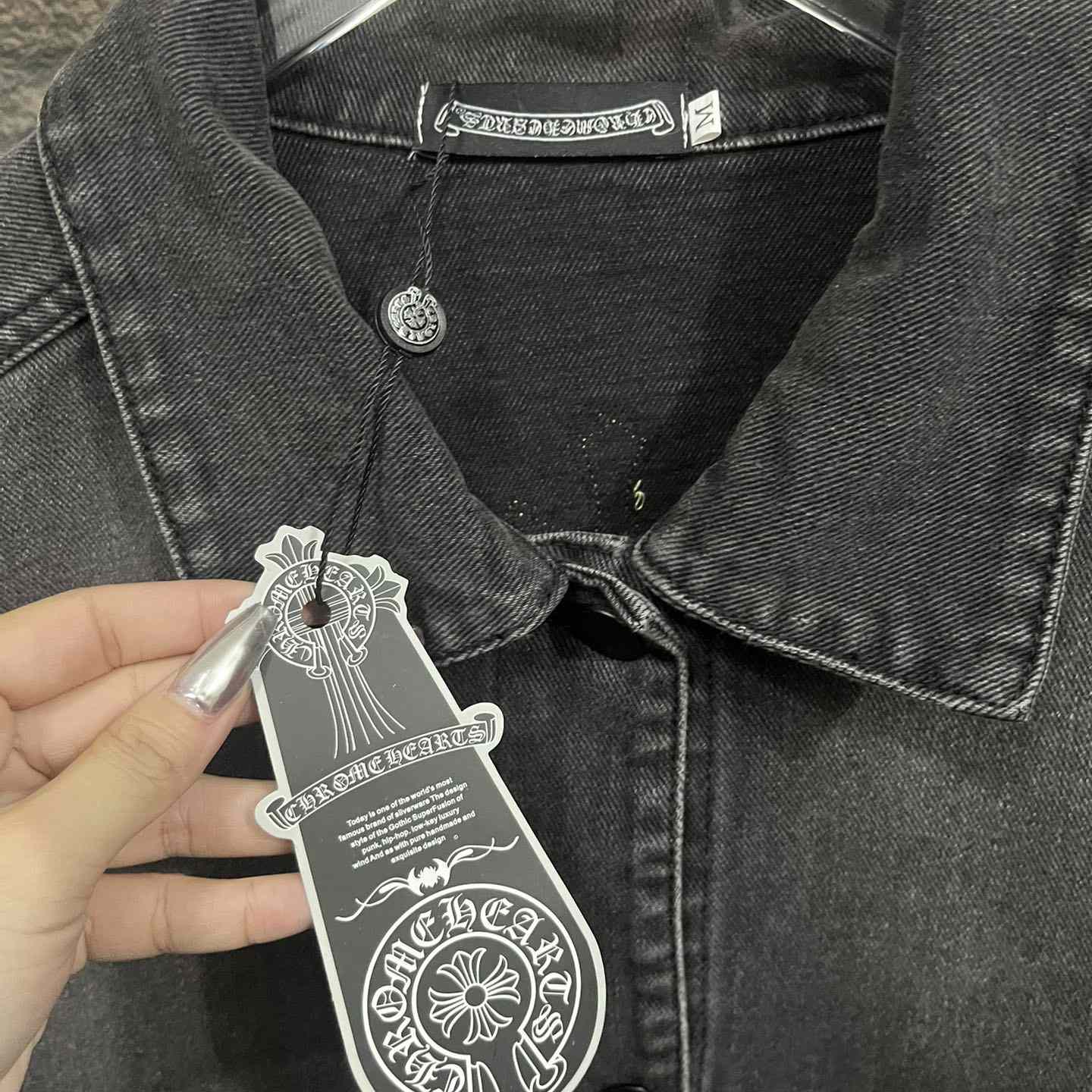 Chrome Hearts Denim Jacket - PerfectKickZ