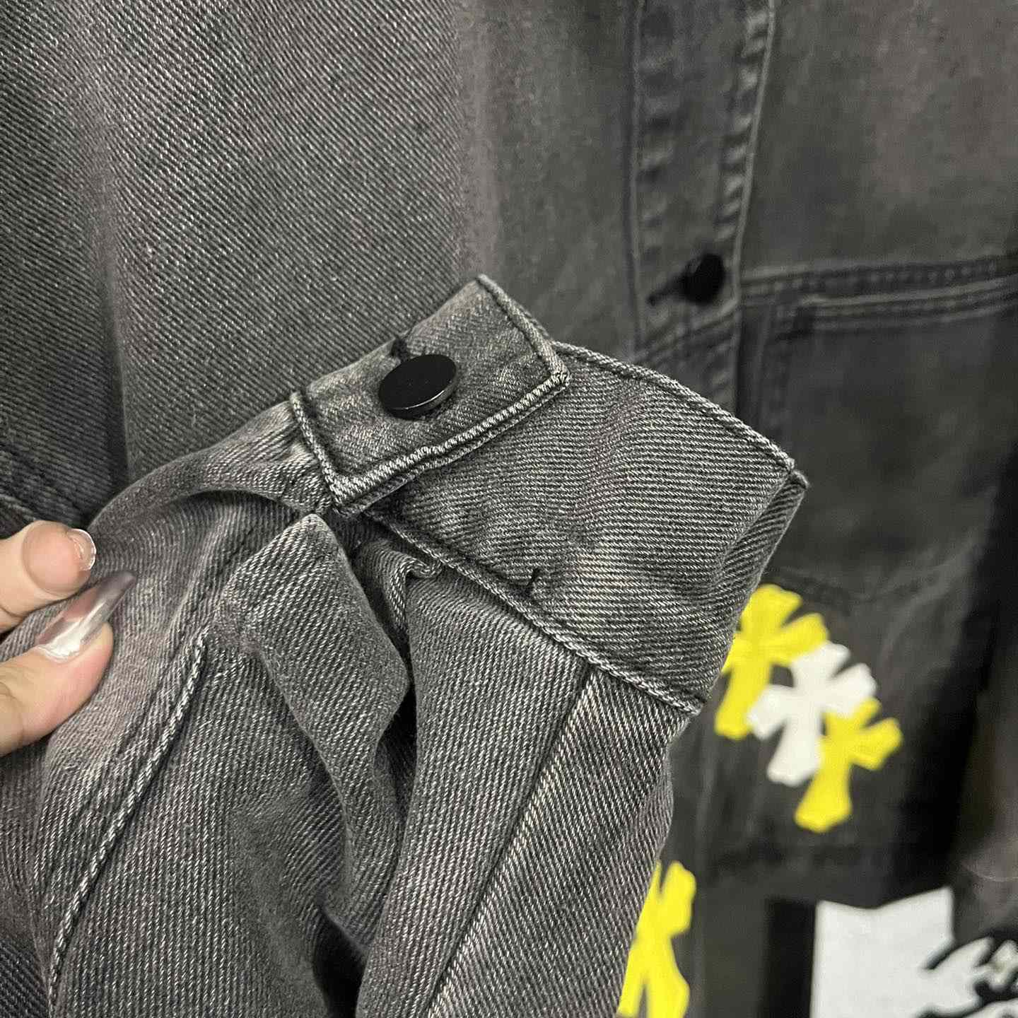 Chrome Hearts Denim Jacket - PerfectKickZ
