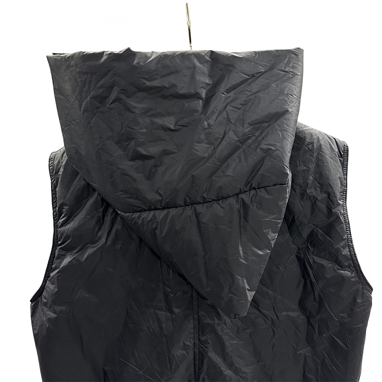 Rick Owens Padded nylon vest with hood - PerfectKickZ