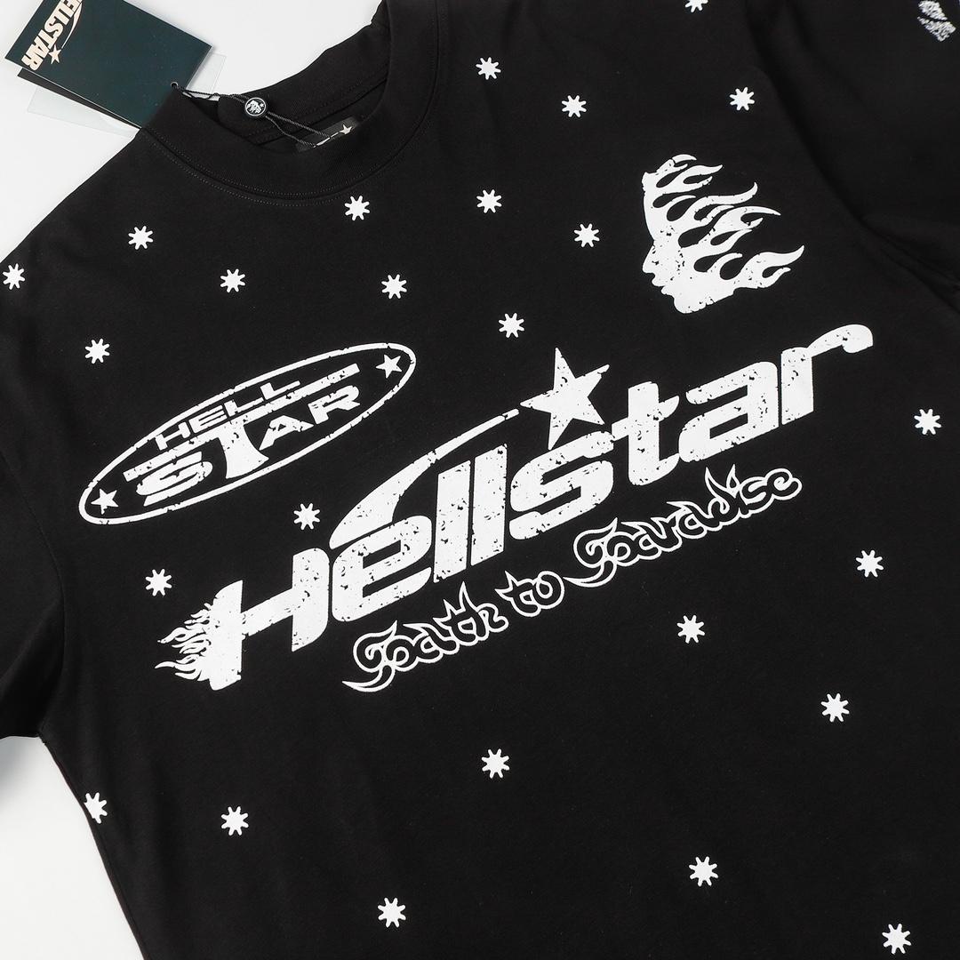 Hellstar Meteor Flame Limited Edition Long Sleeve T-Shirt - PerfectKickZ