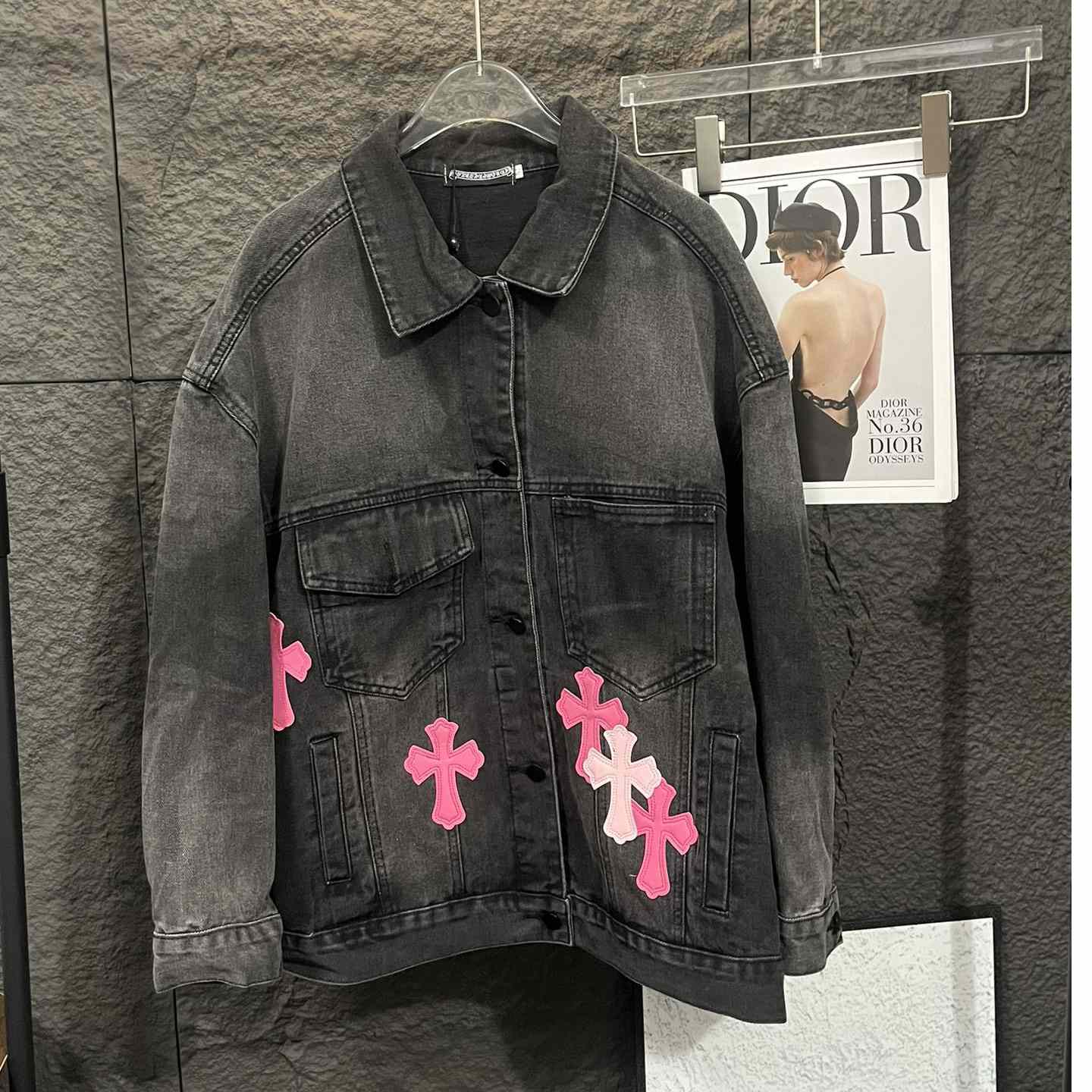 Chrome Hearts Denim Jacket - PerfectKickZ